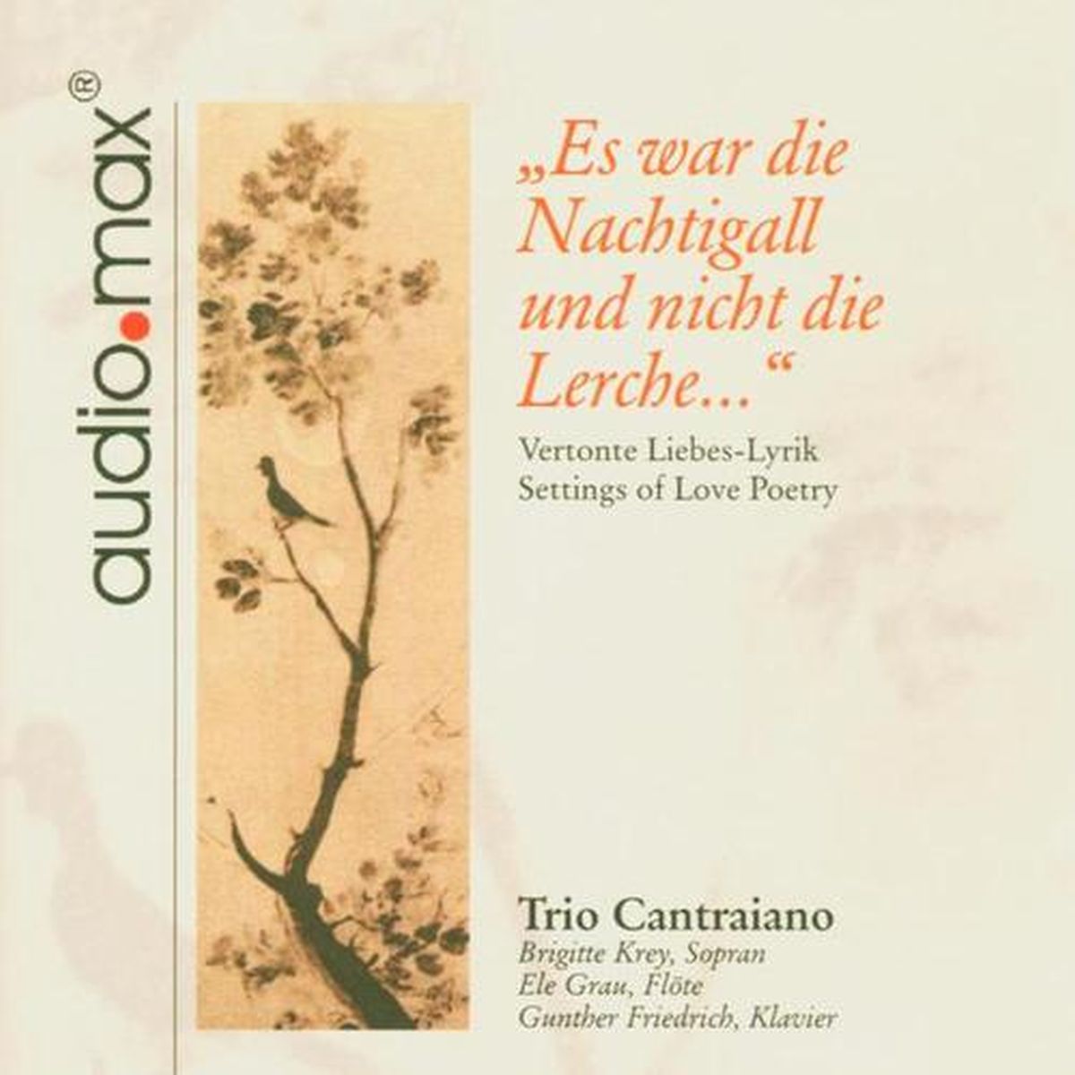Cover: Es war die Nachtigall und nicht die Lerche