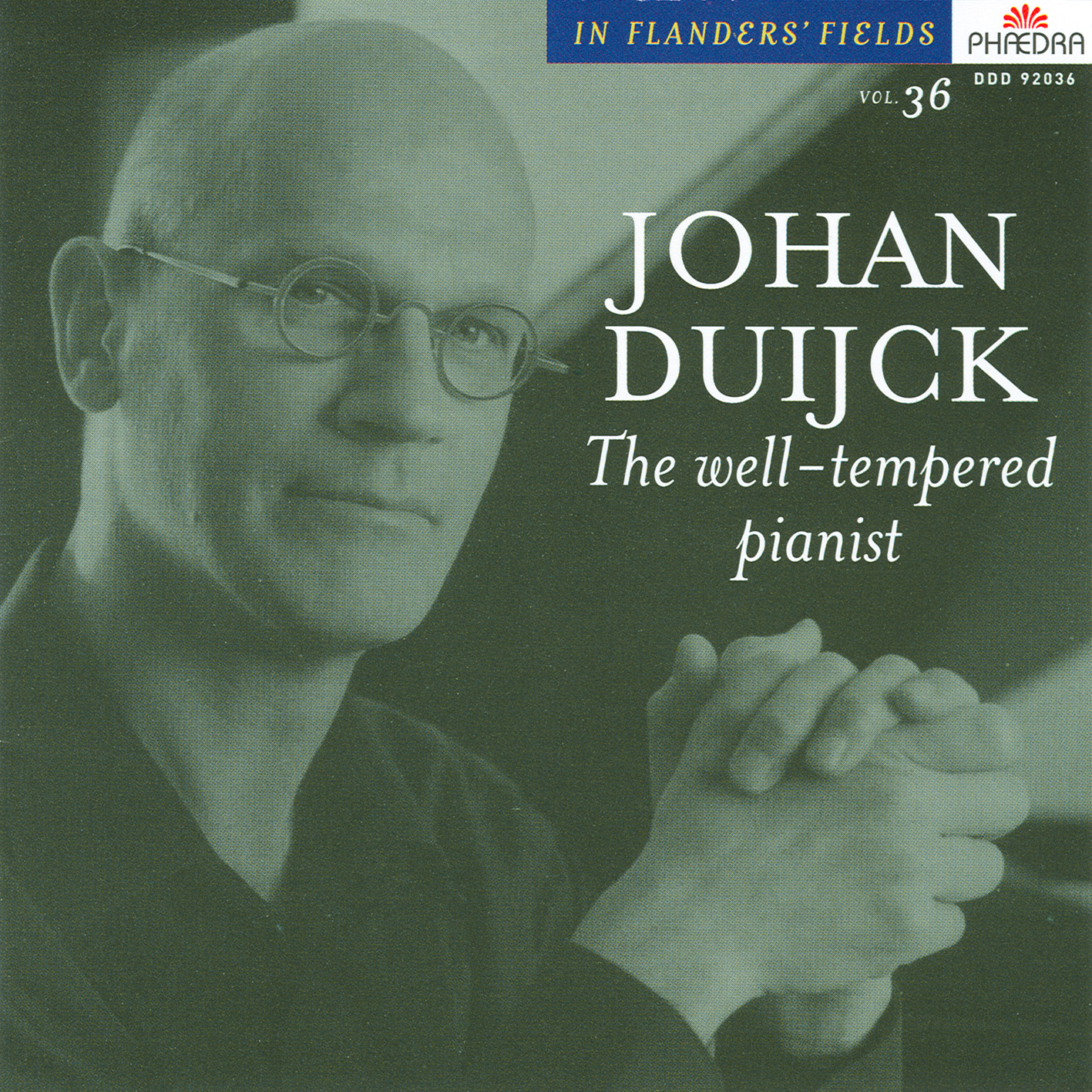 Cover: In Flanders' Fields Vol. 36 - The well-tempered pianist