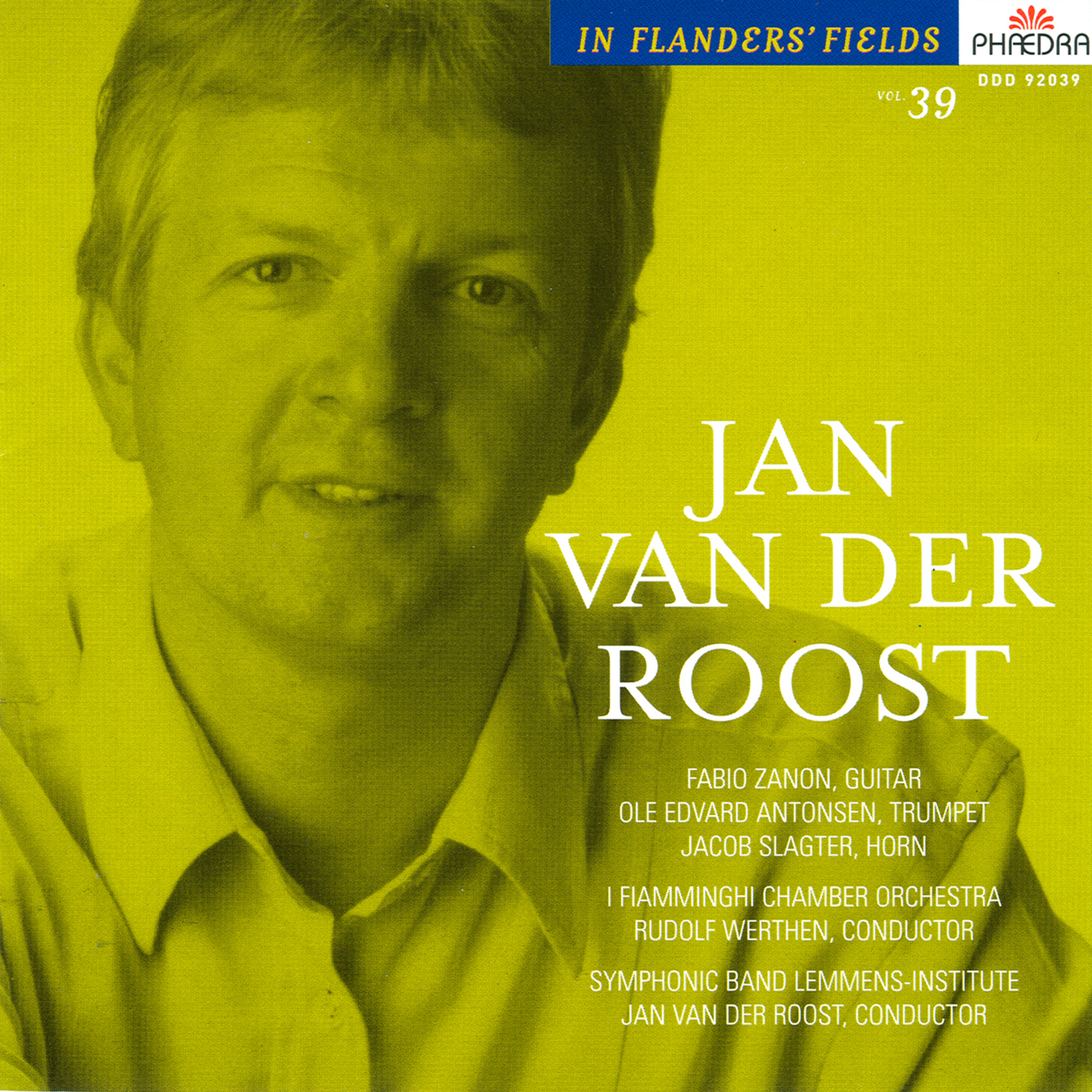 Cover: In Flanders' Fields Vol. 39 - Jan van der Roost