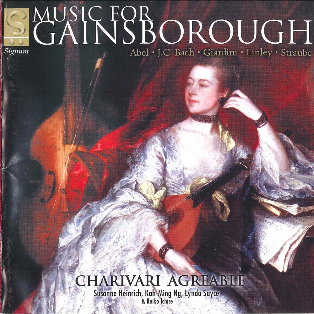 Cover: Music for Gainsborough by his contemporaries