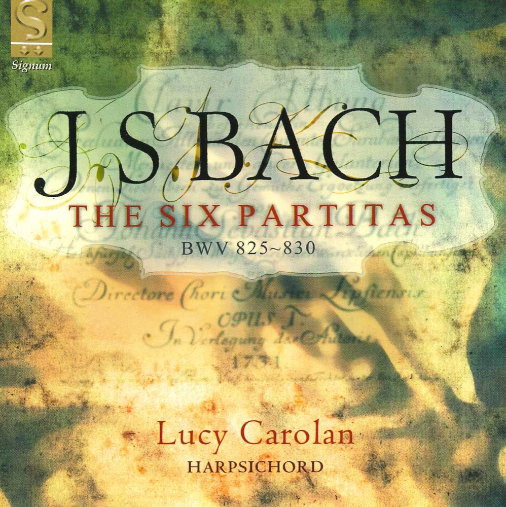 Cover: The Six Partitas BWV 825-830