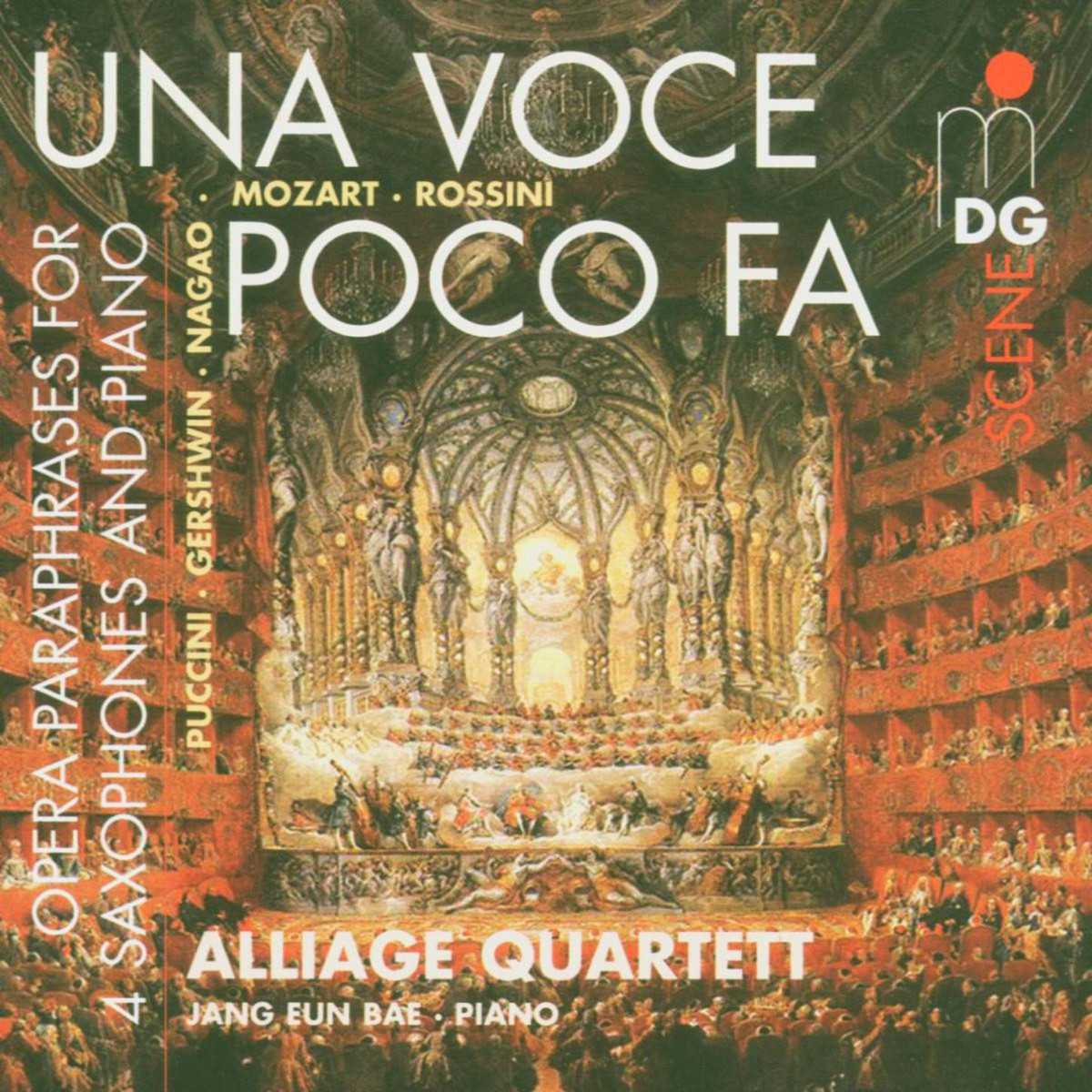 Cover: Una Voce poco Fa, Opera Paraphrases for 4 Saxophon