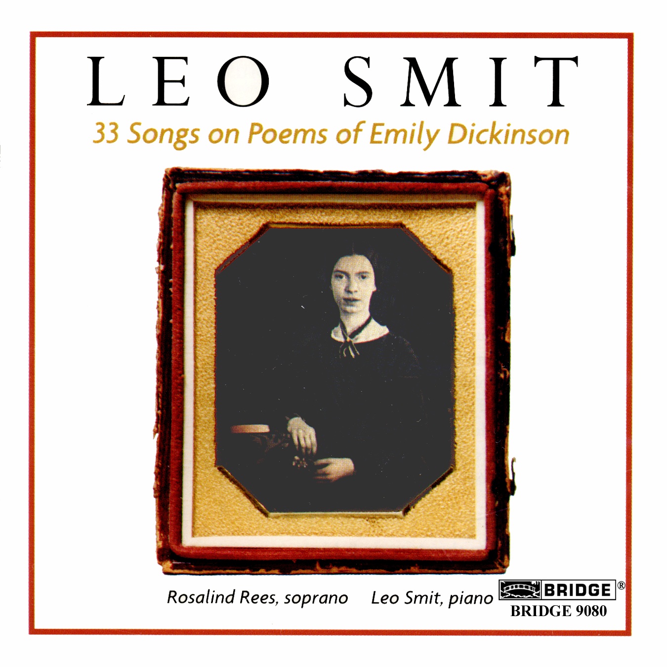 Cover: 33 SONGS ON POEMS OF EMILY DICKINSO