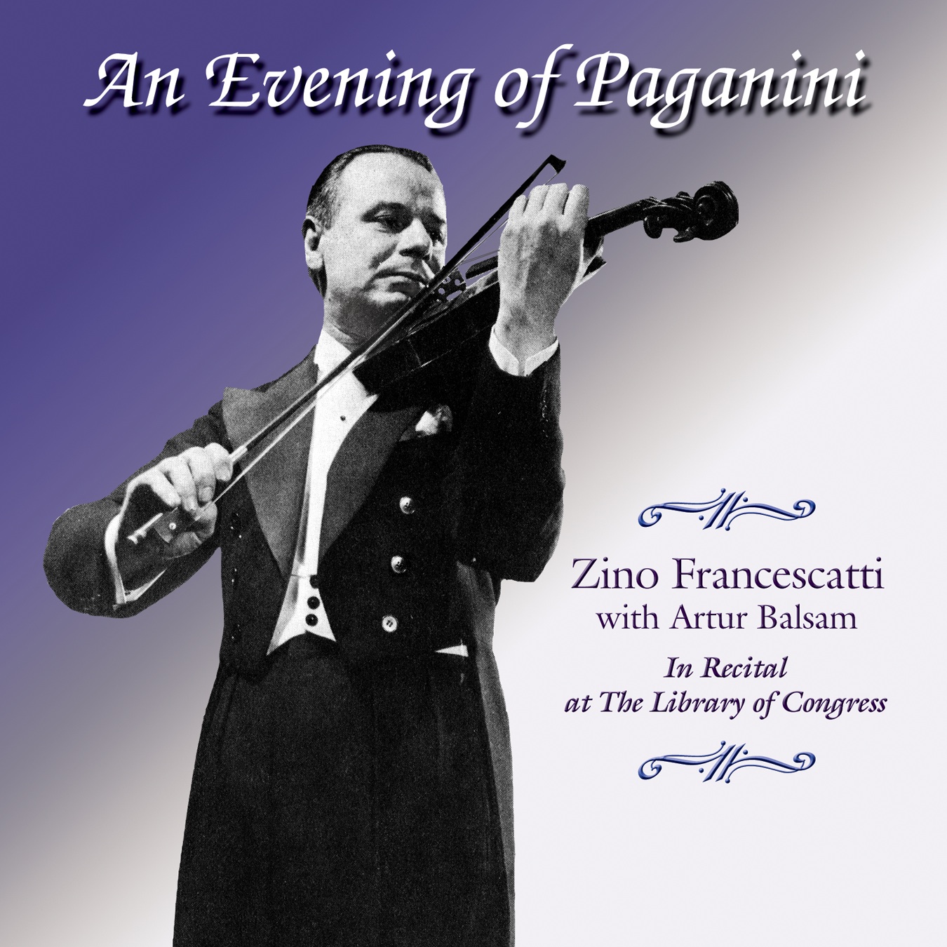 Cover: AN EVENING OF PAGANINI