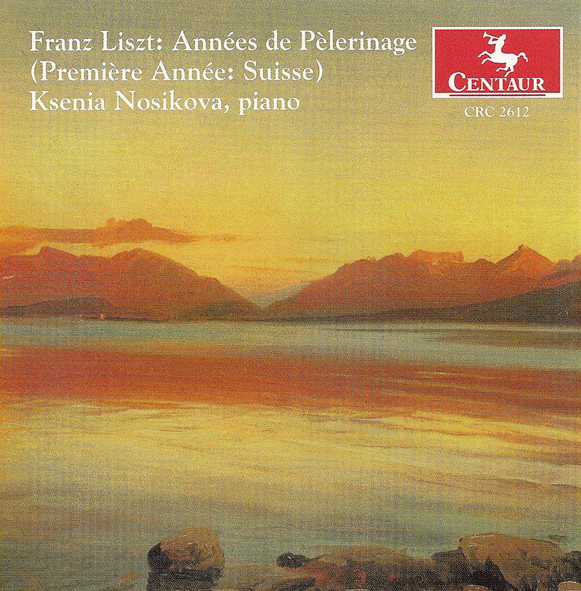 Cover: Années De Pèlerinage I (Suisse)