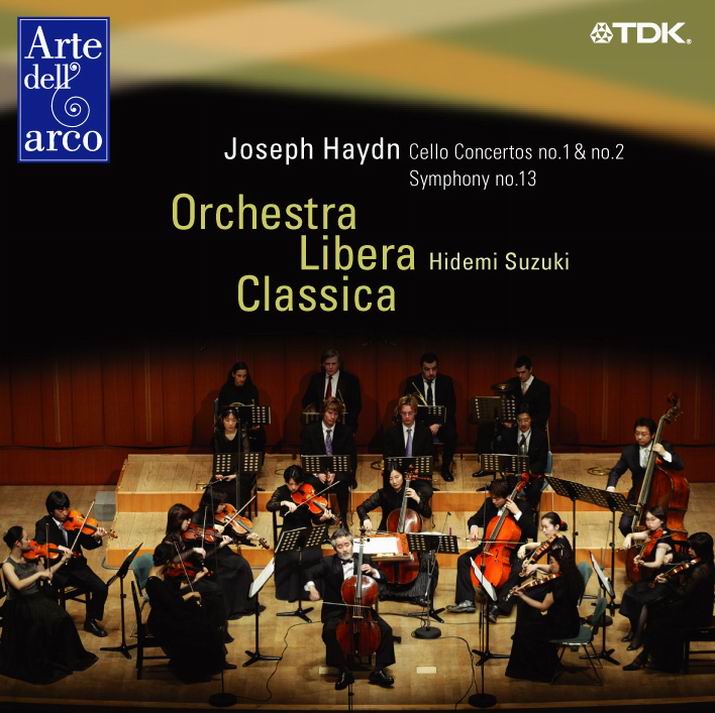 Cover: Cello Concertos 1 & 2/Symphony 13