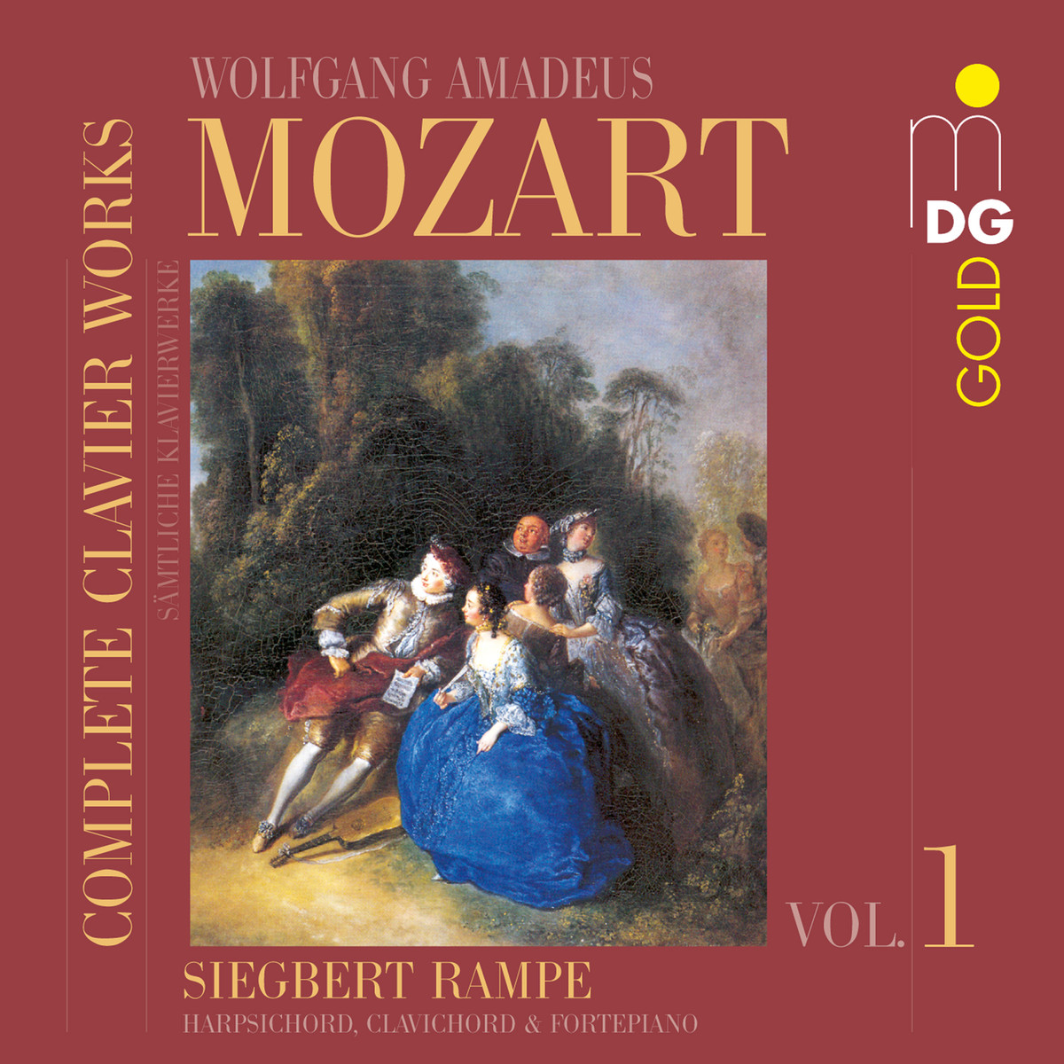 Cover: Complete Clavier Works Vol. 1