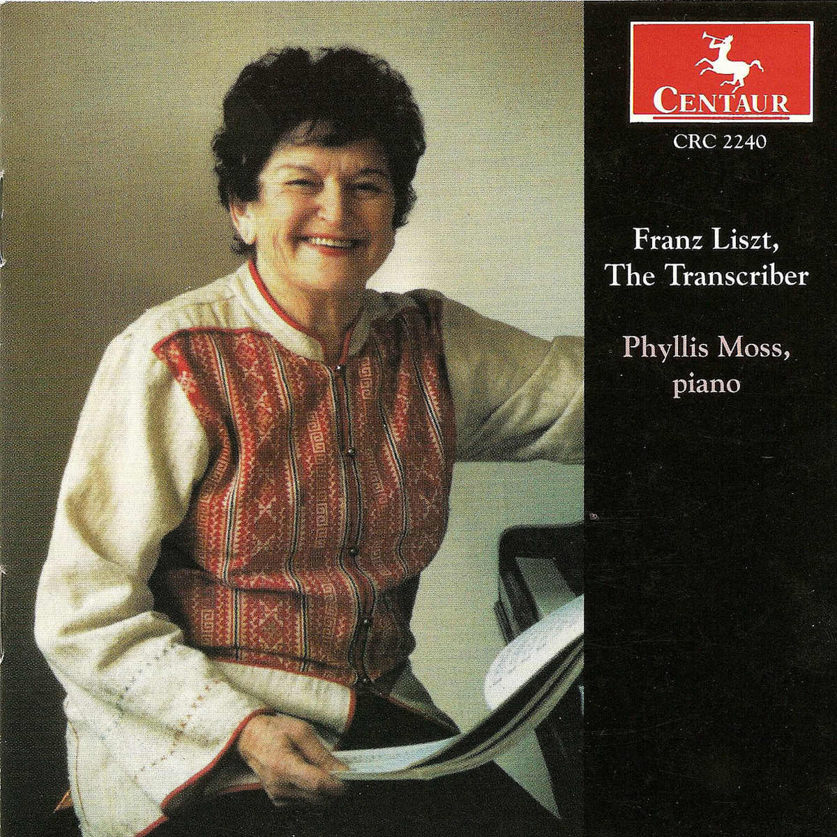 Cover: Franz Liszt, The Transcriber