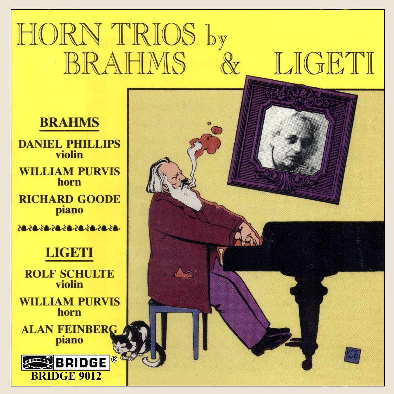 Cover: HORN TRIOS BY BRAMHS & LIGETI