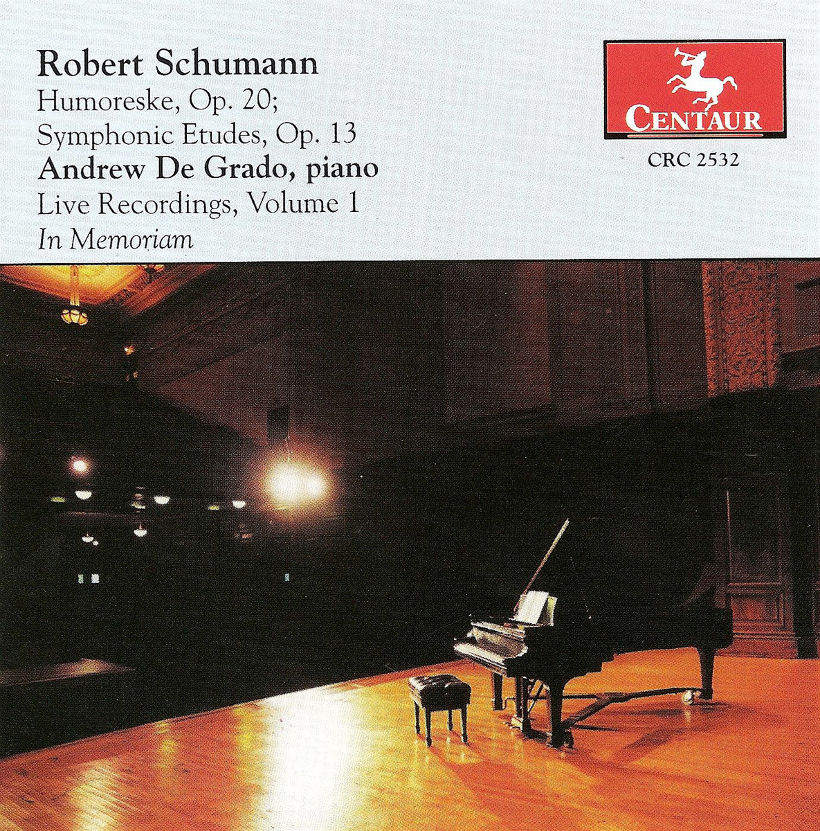 Cover: Humoresque, Op. 20 Symphonic Etudes, Op. 13