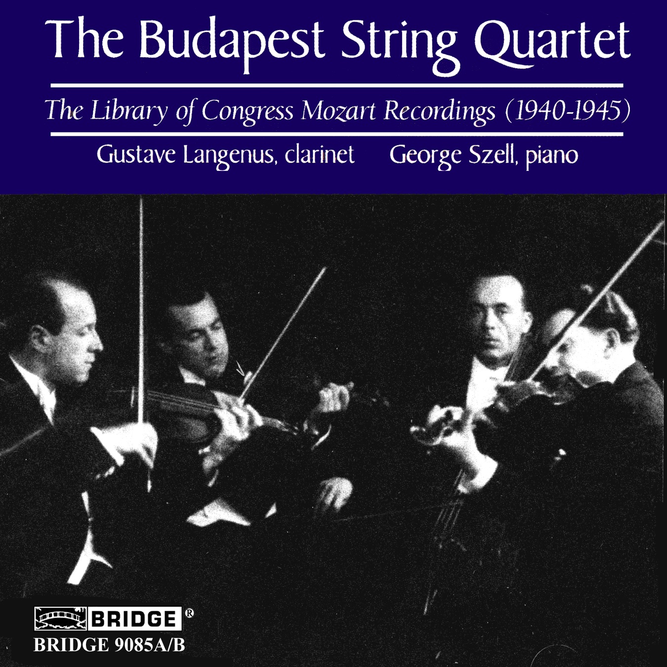 Cover: LIBRARY OF CONGRESS MOZART RECORDIN