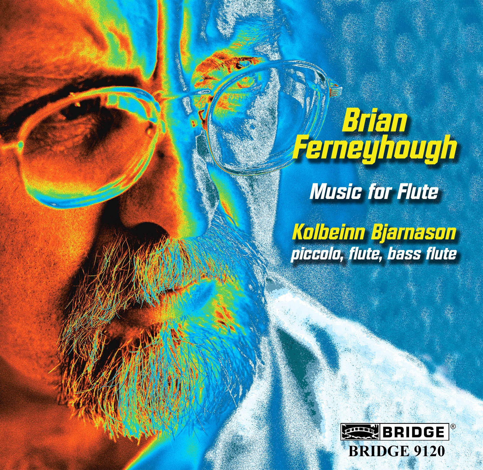 Cover: MUSIC FOR FLUTE (FERNEYHOUGH)