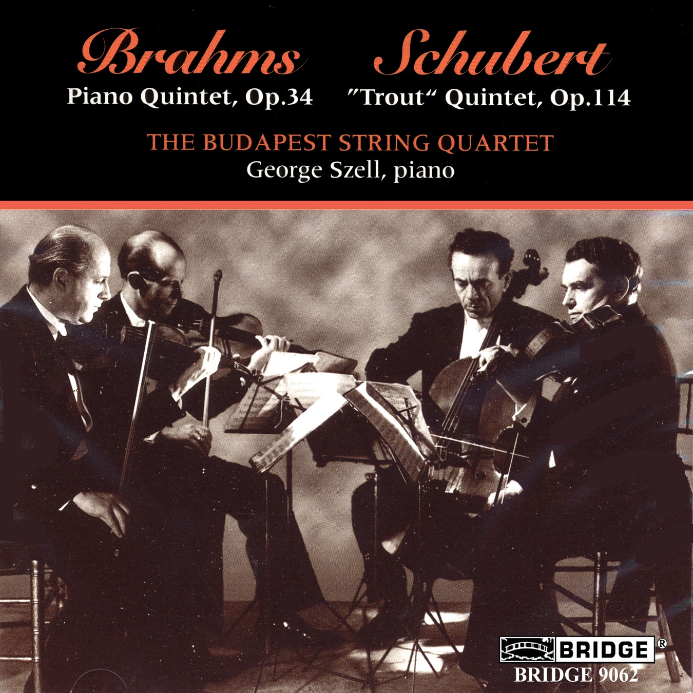 Cover: PIANO QUINTET OP.34/TROUT QUINTET O