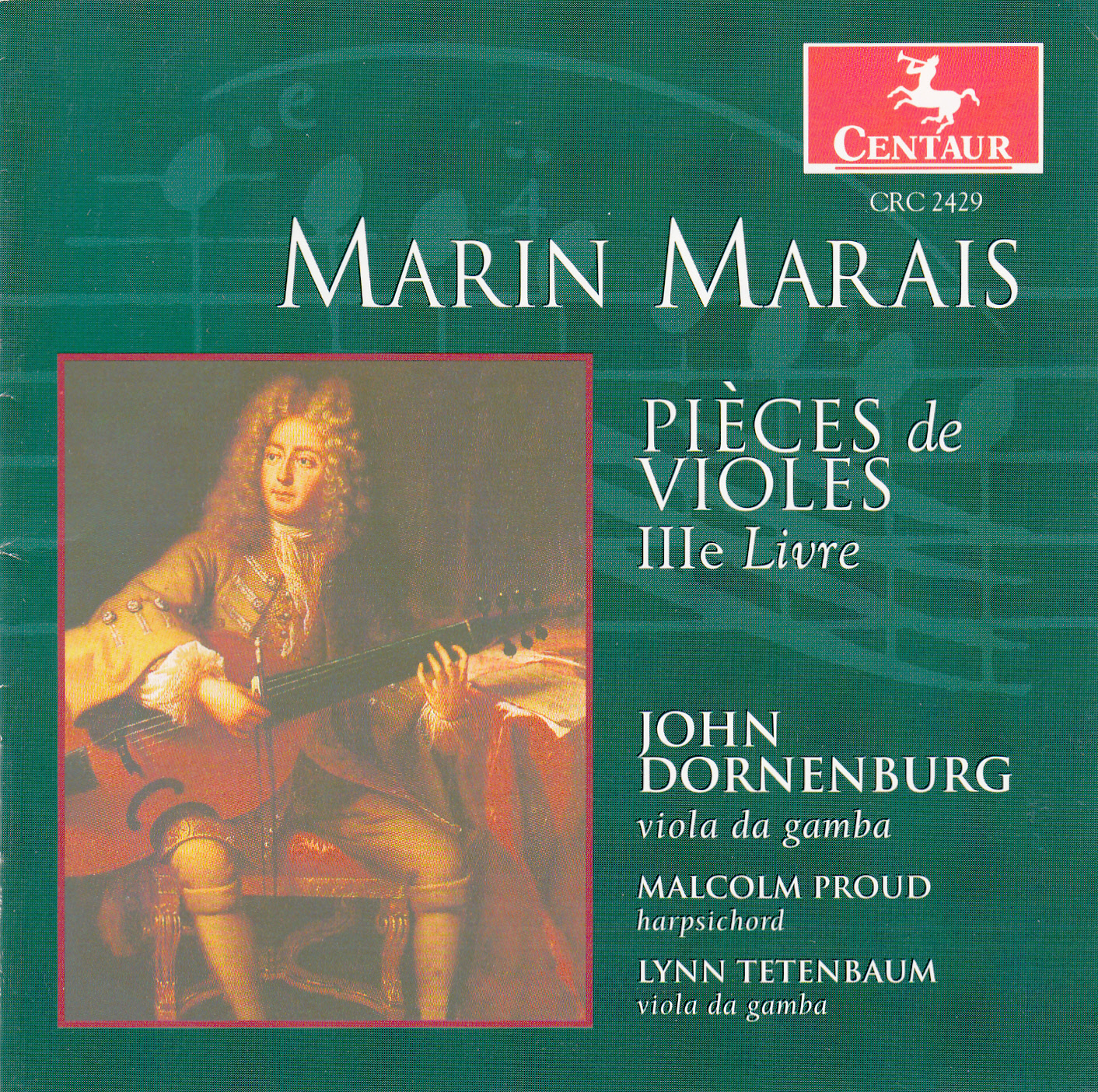 Cover: Pieces de Violes IIIe Livre
