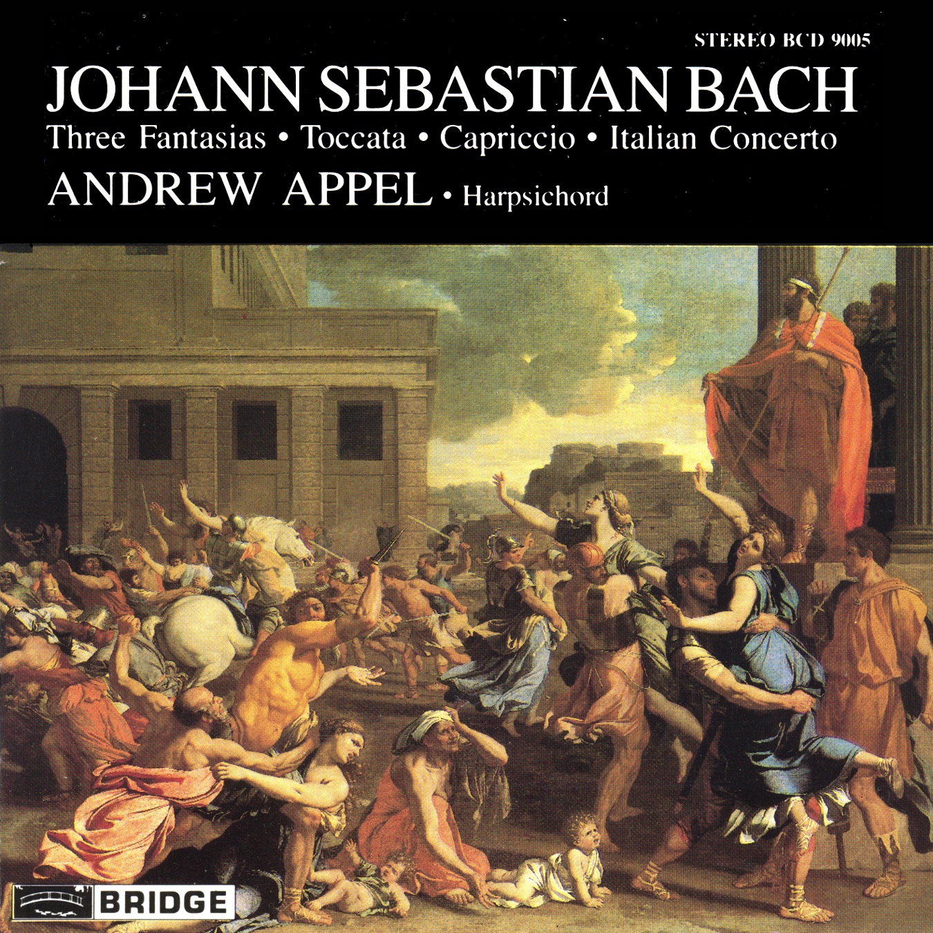 Cover: RECITAL. JOHH, SEBASTIAAN, BACH