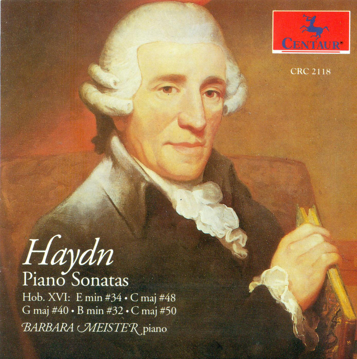 Cover: Sonatas Hob. XVI: 34, 48, 40, 32, 50