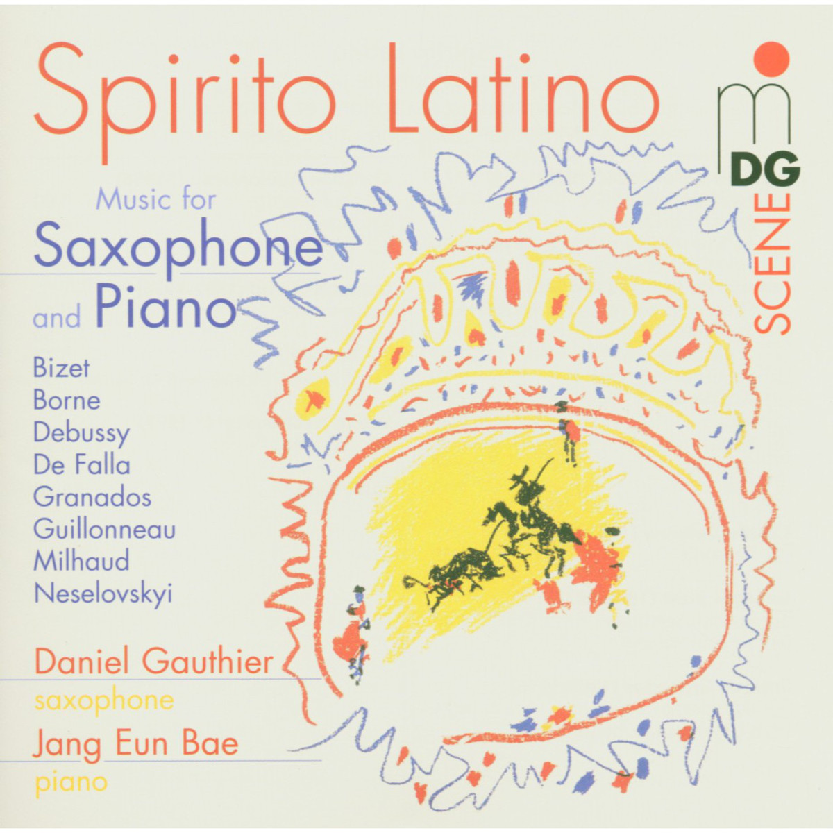 Cover: Spirito Latino Music for Saxophone and piano