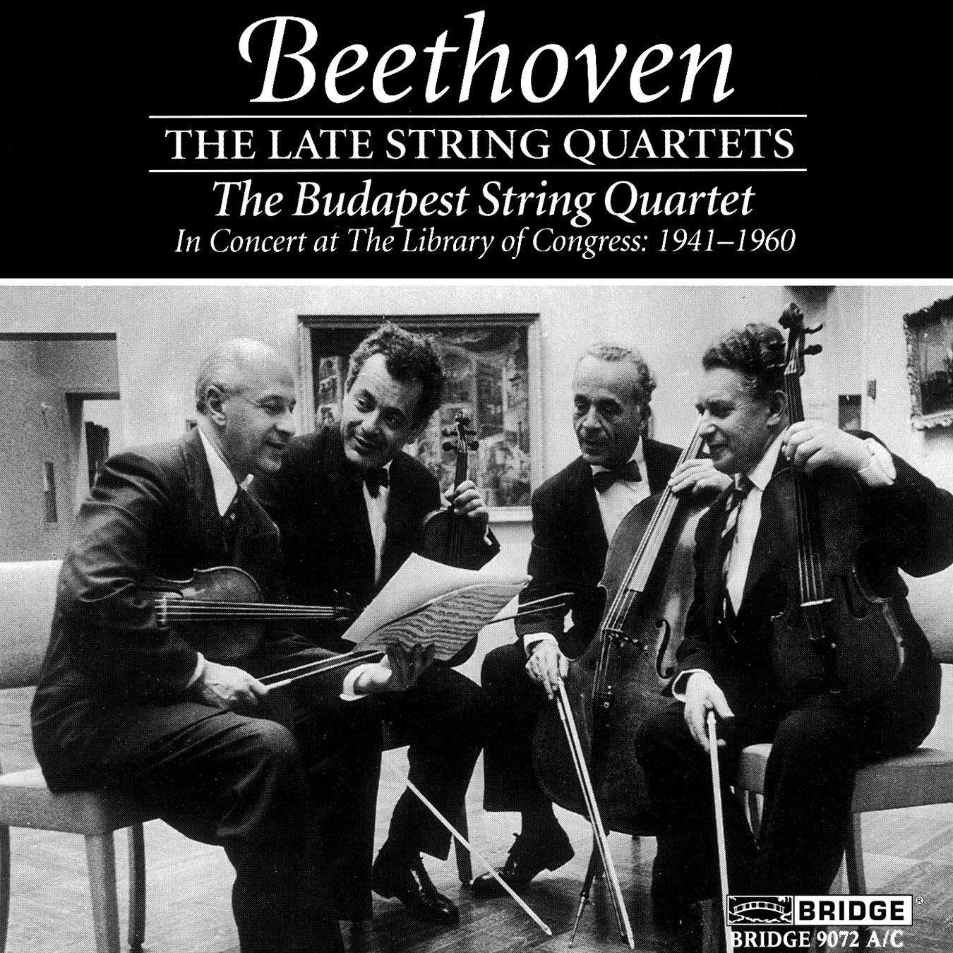 Cover: THE LATE STRING QUARTETS