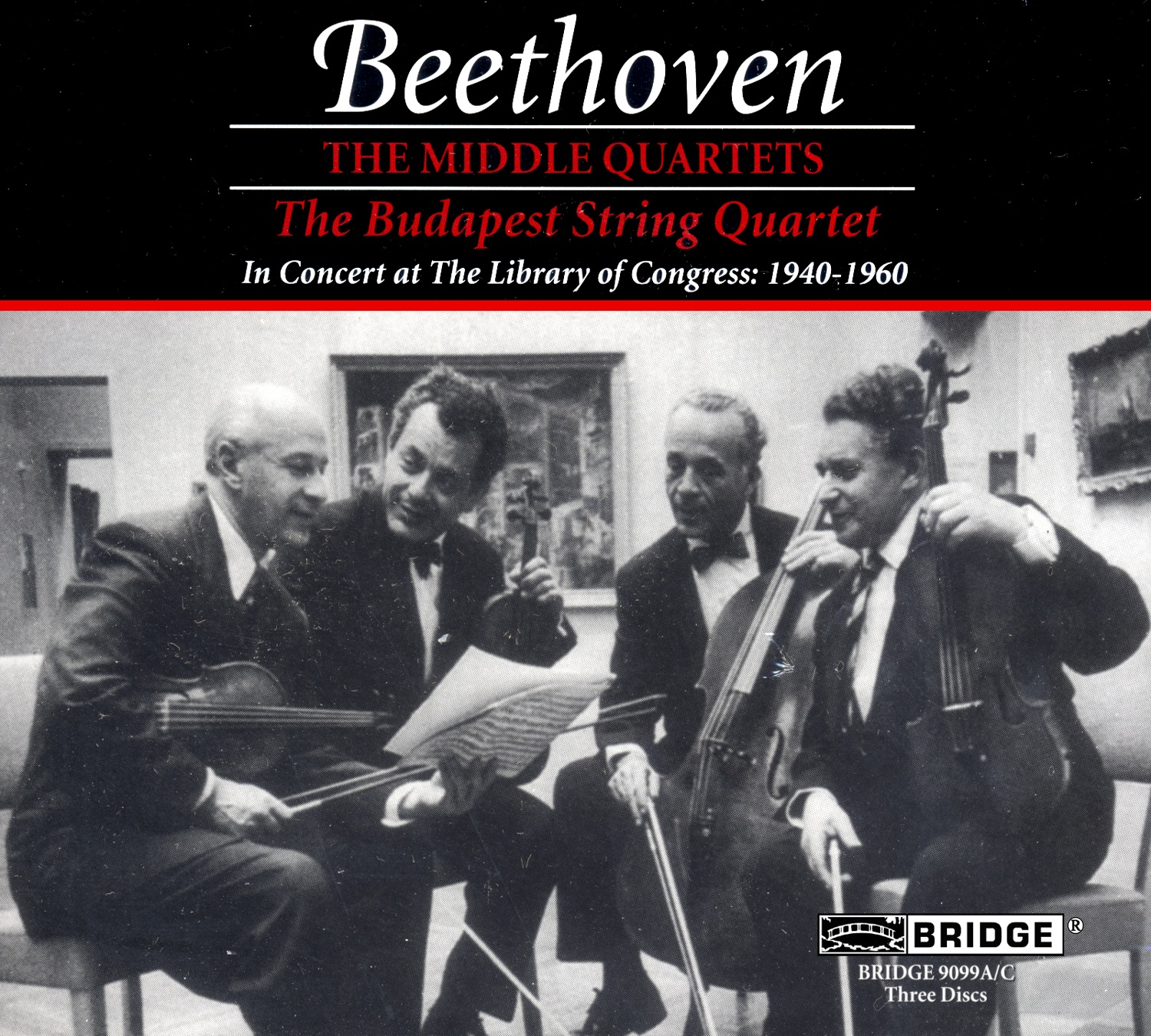 Cover: THE MIDDLE QUARTETS