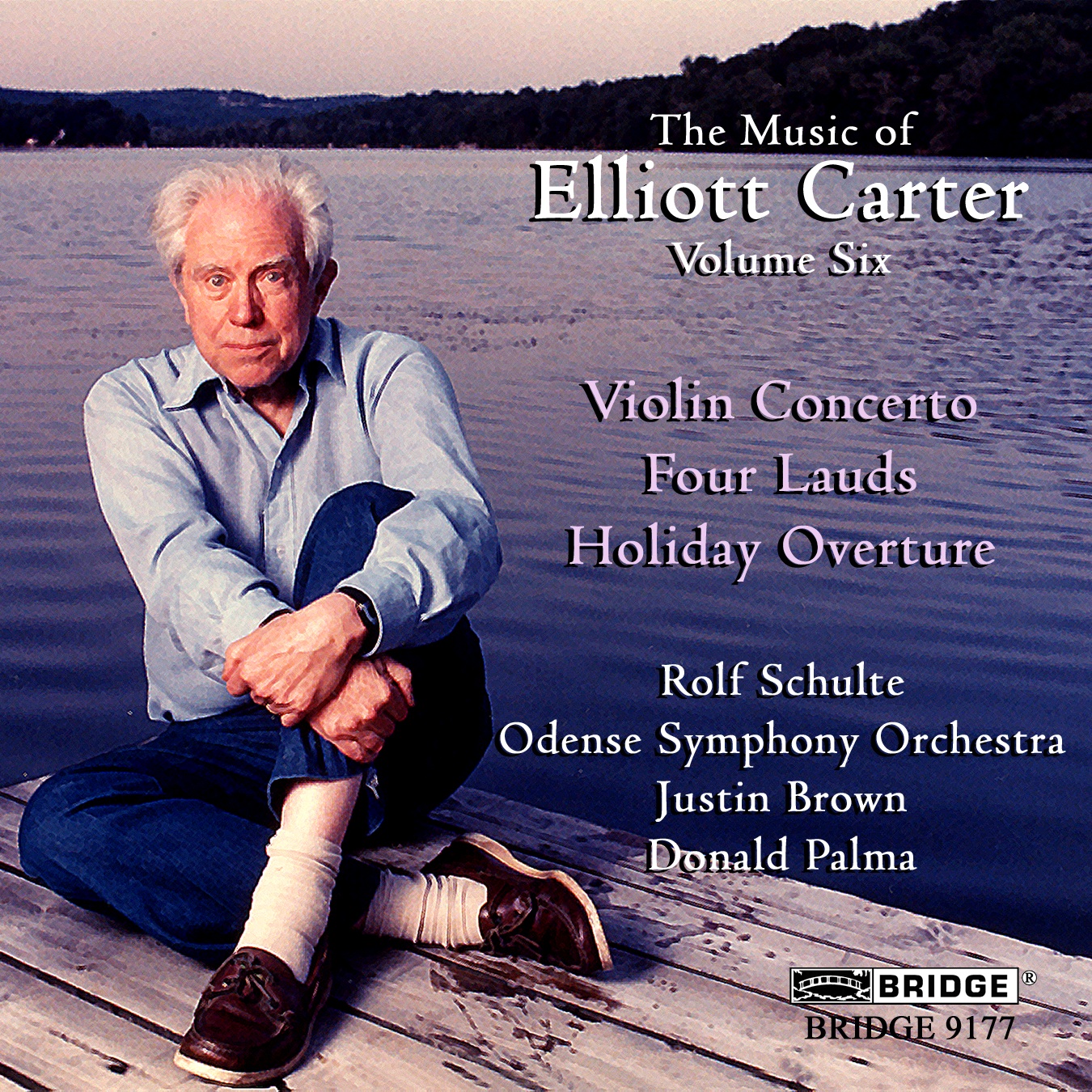 Cover: Violin Concerto/Four Lauds/Holiday Overture