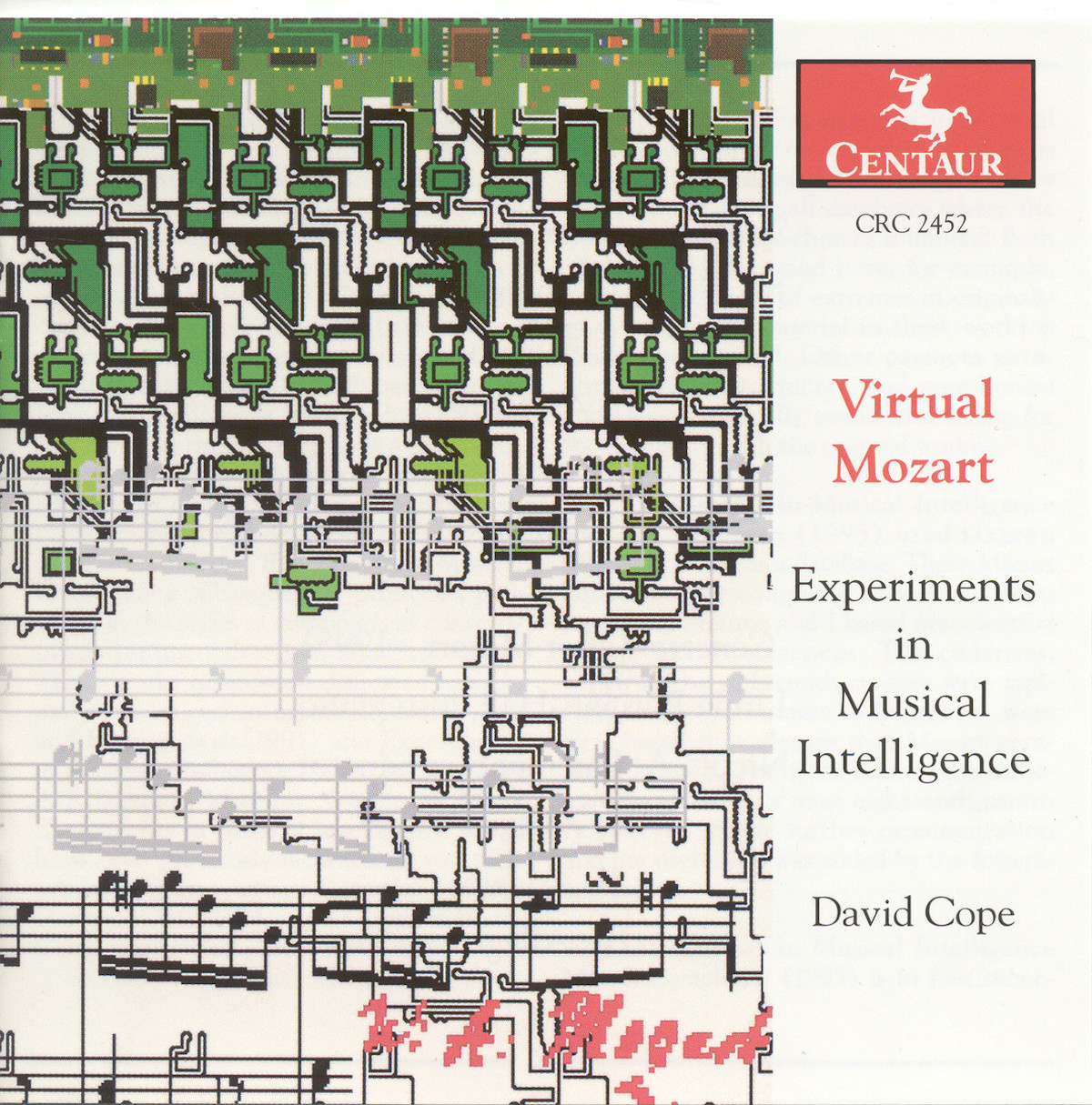 Cover: Virtual Mozart:Experiments In Musical Intelligence