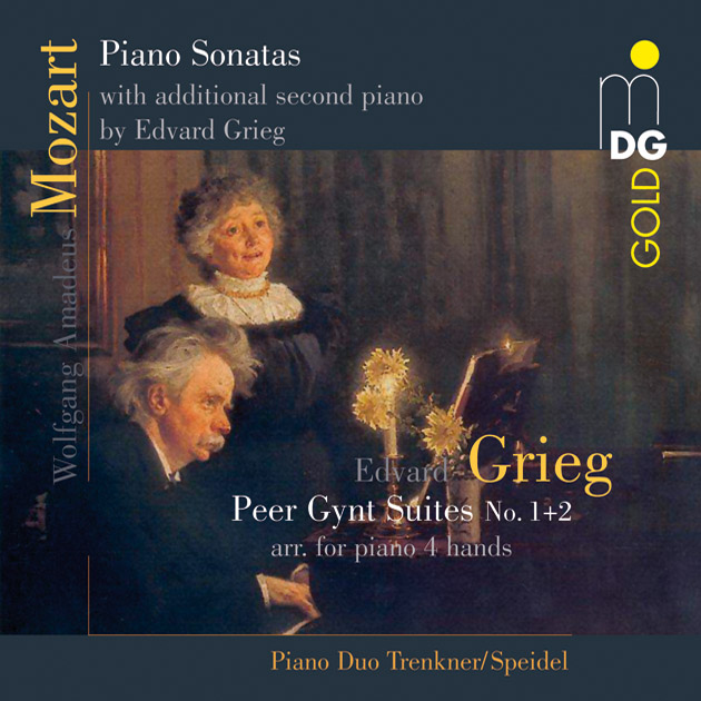 Cover: Claviersonaten von WA. Mozart/Peer Gynt Suiten 1+2
