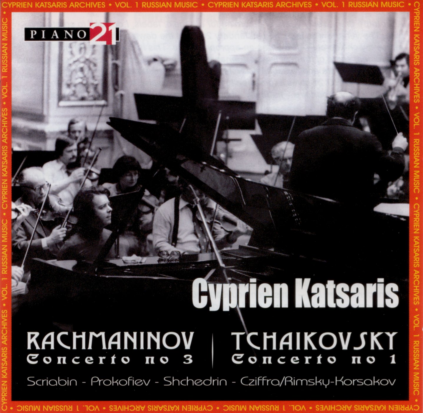 Cover: Cyprien Katsaris Archives Vol. 1 Russian Music