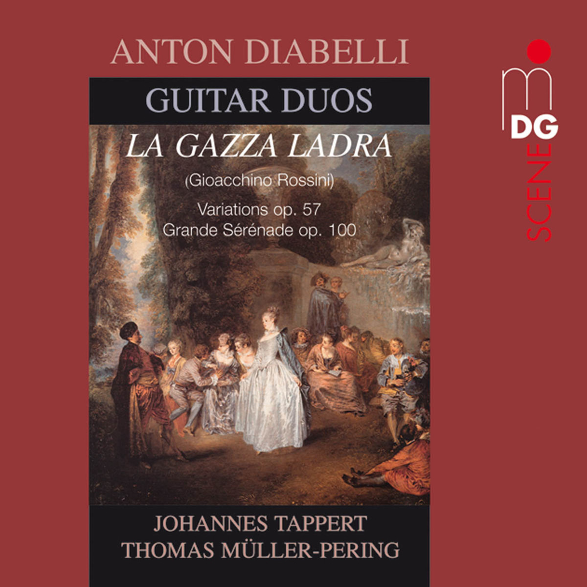 Cover: Guitar Duos /La gazza ladra/Variations op. 57/