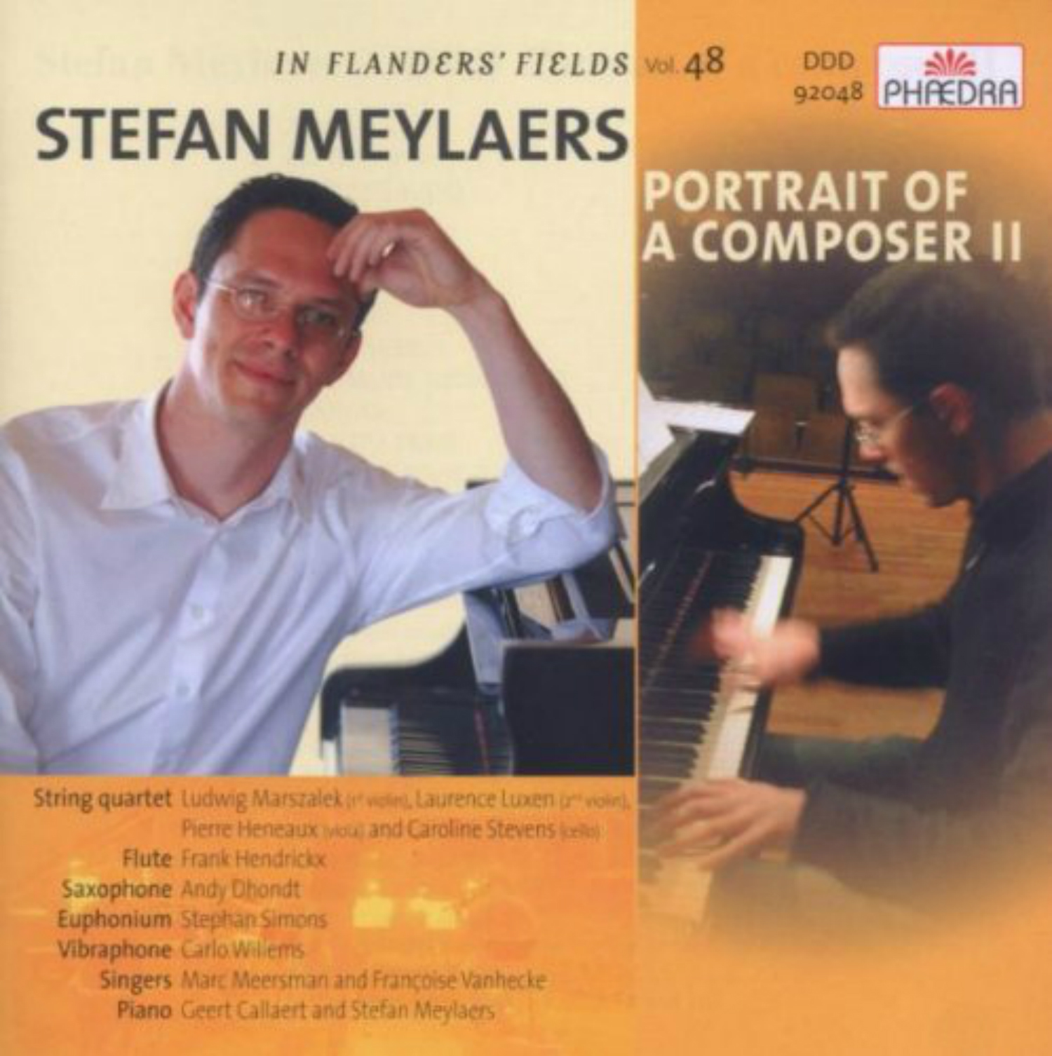 Cover: In Flanders' Fields Vol. 48 - Stefan Meylaers, Portrait of a Composer II