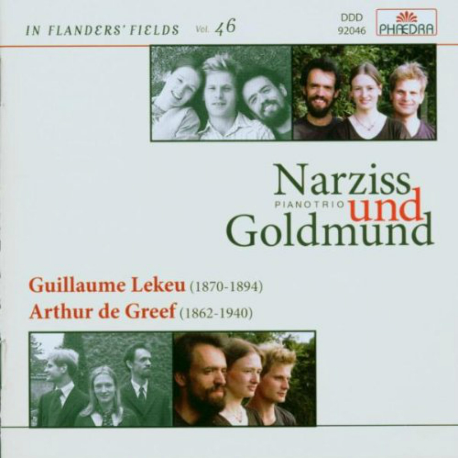 Cover: In Flanders' Fields vol.46 - Piano Trio Narziss und Goldmund