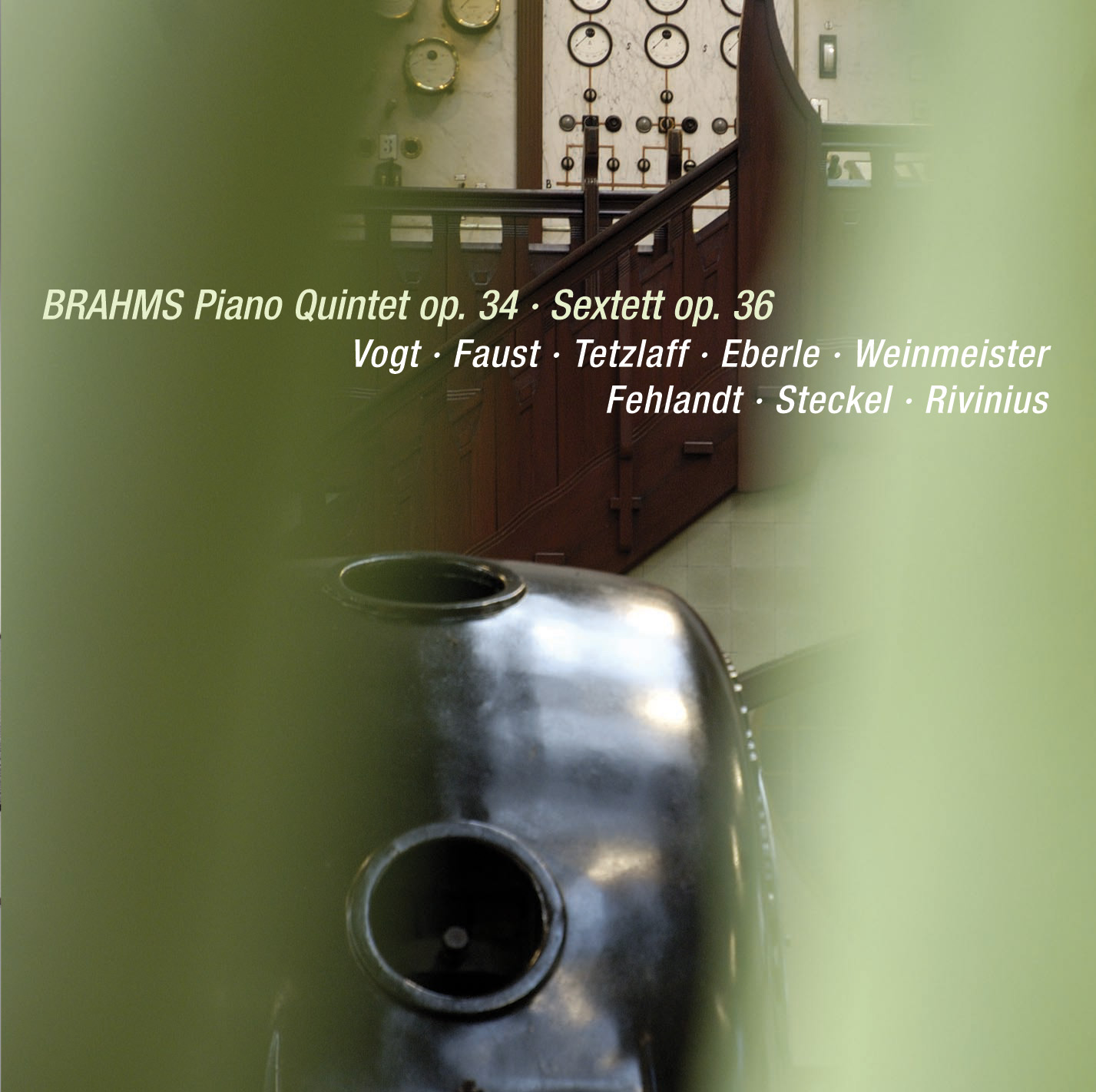 Cover: Johannes Brahms, Piano quintet in F minor op. 34 & Sextett No 2 in G, op 36