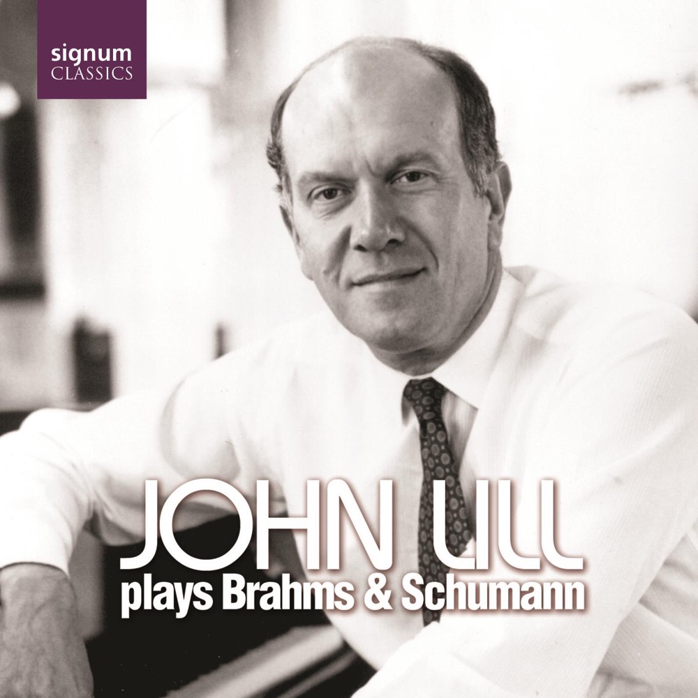 Cover: John Lill plays Brahms and Schumann