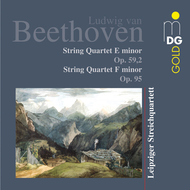 Cover: String Quartet E minor Op. 59,2/ F minor Op. 95