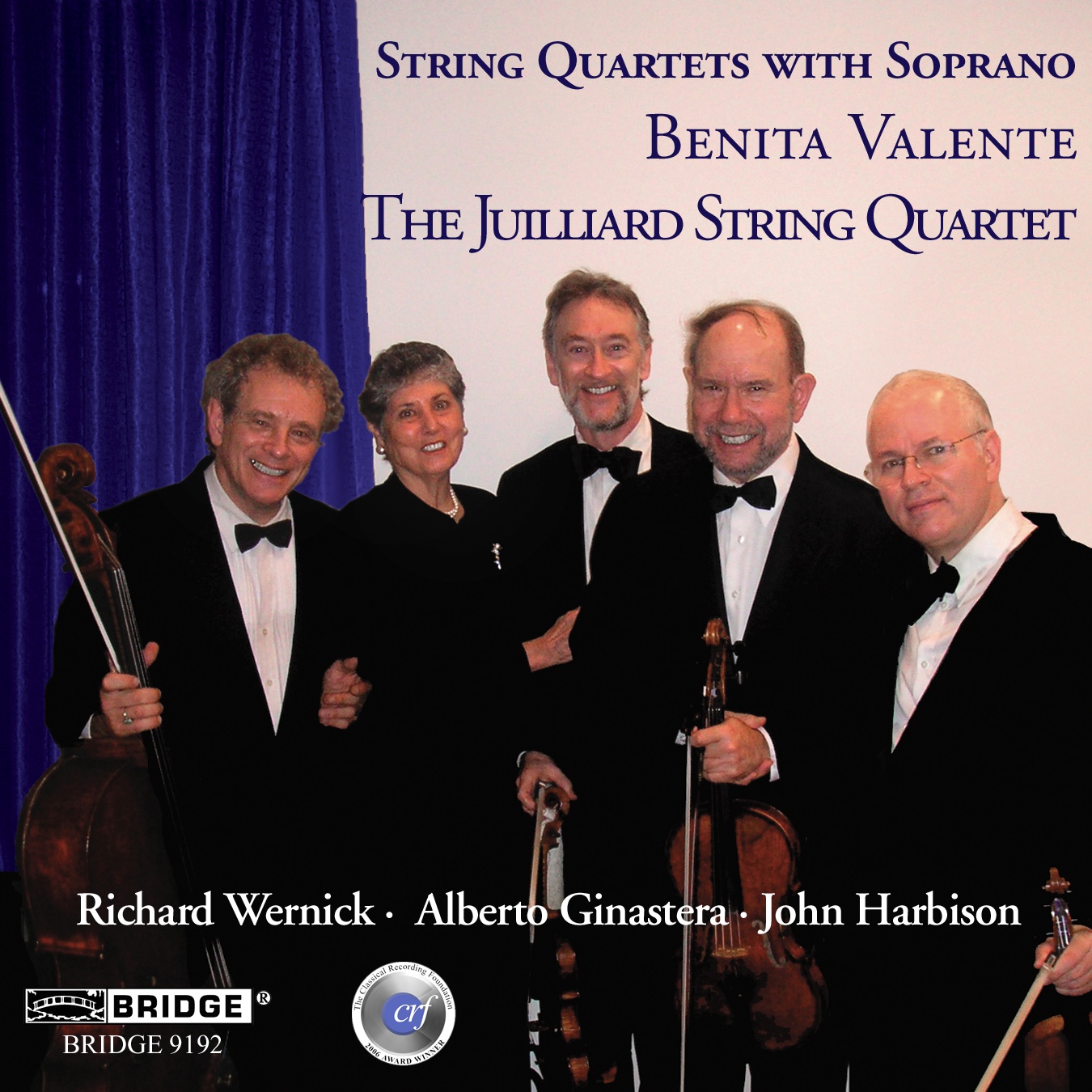 Cover: String Quartets With Soprano