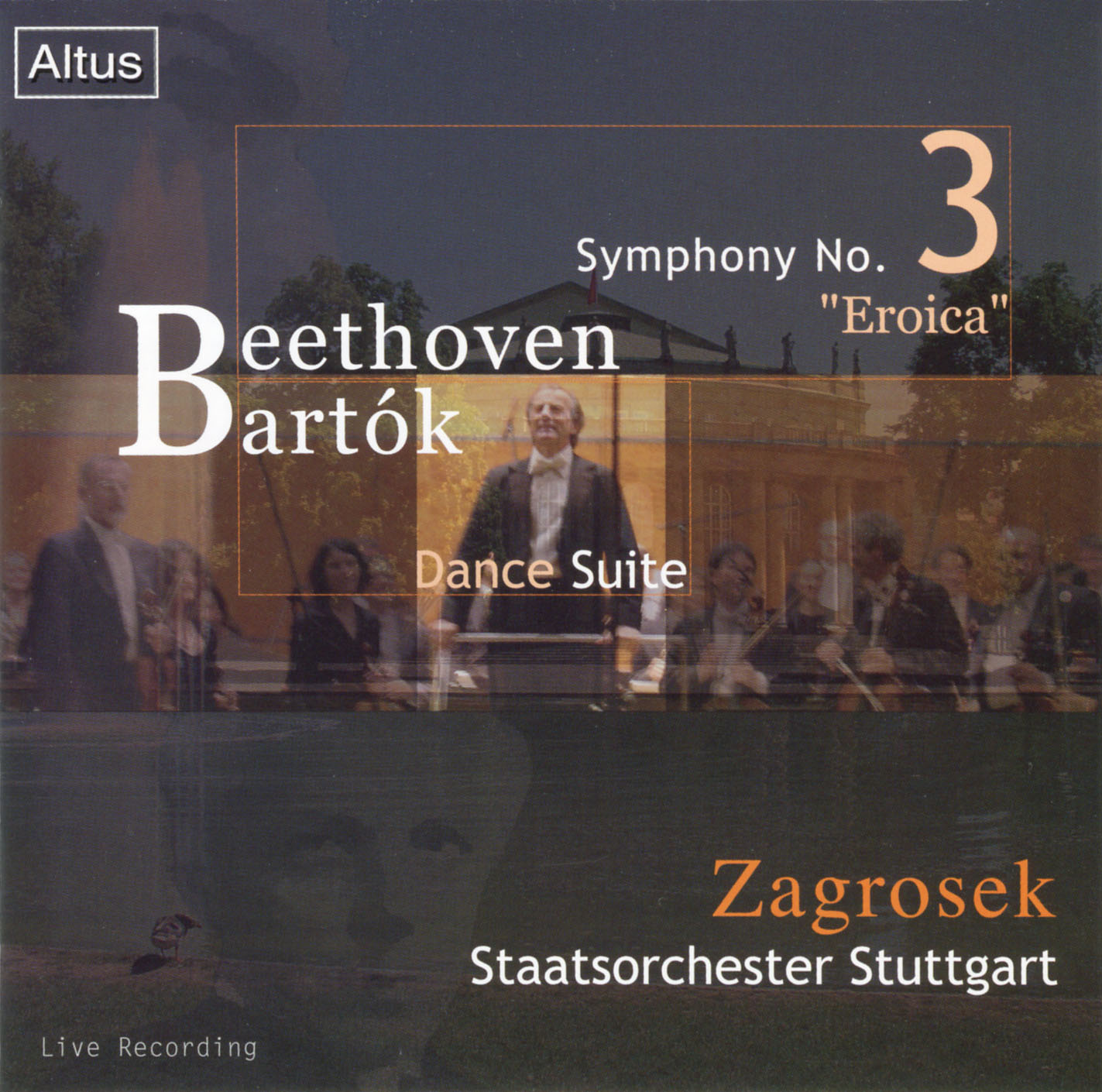 Cover: Symphony No. 3 'Eroica'/Dance Suite Sz 77