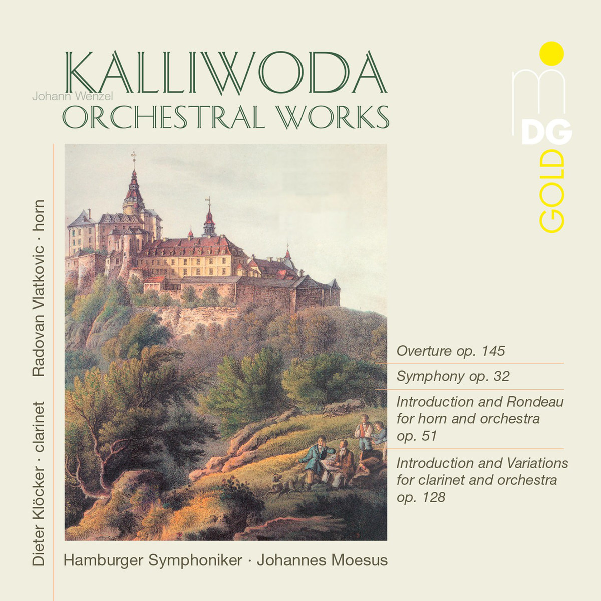 Cover: Symphony No. 3 op. 32/Overture No. 12 op. 145/