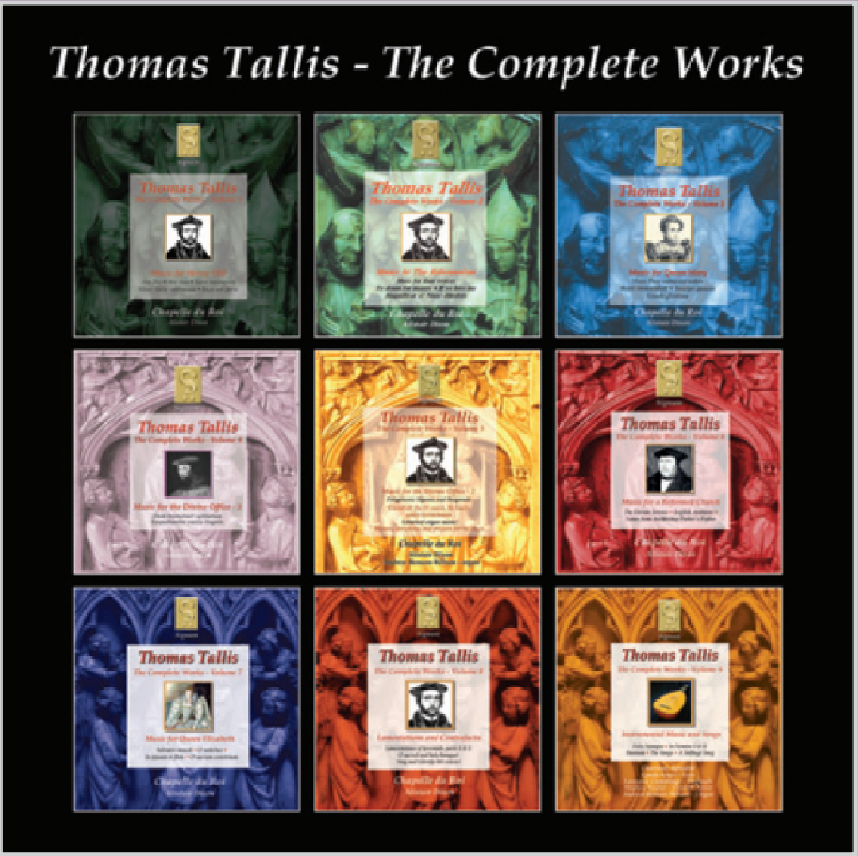 Cover: The Complete Works - Boxed Set of 9 Volumes