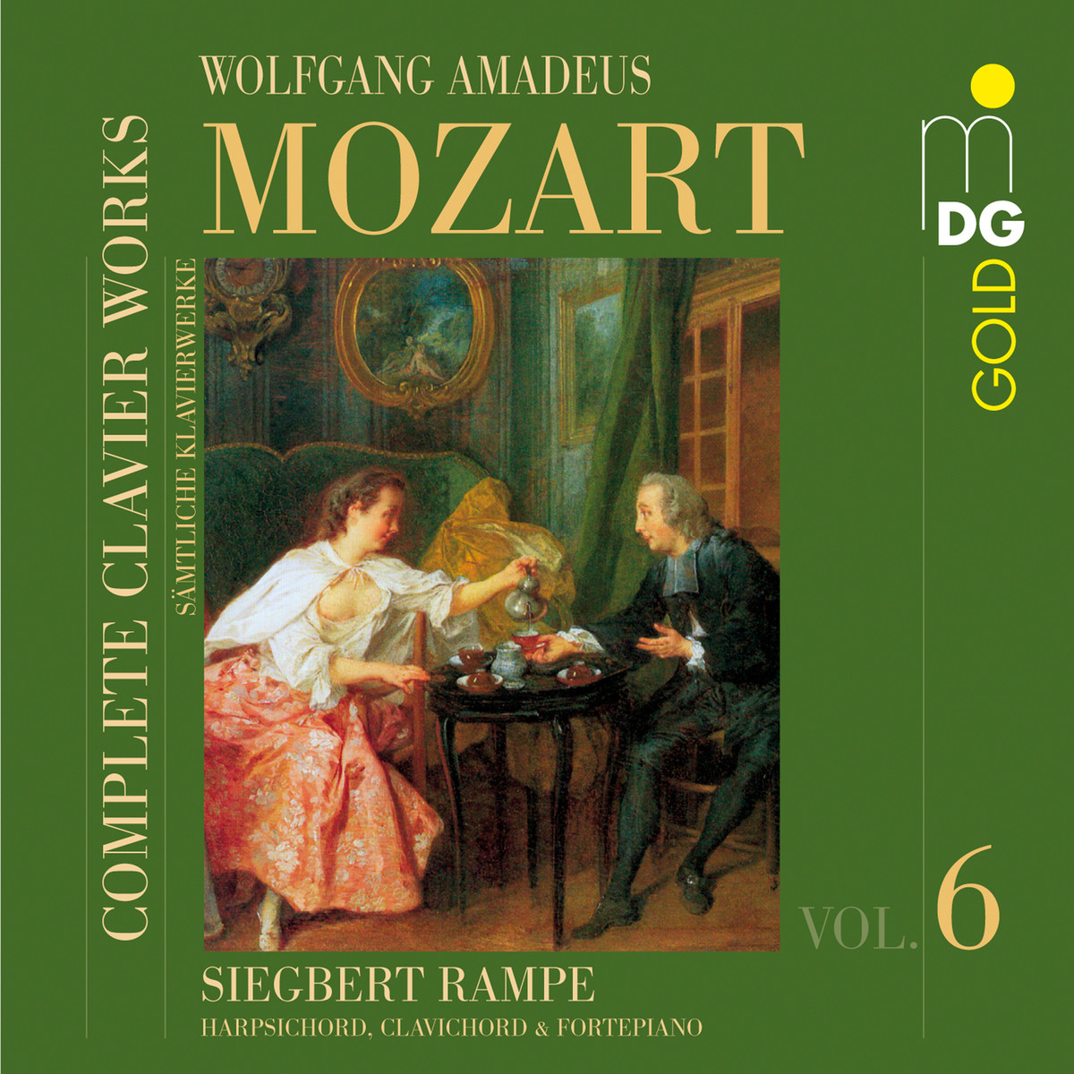Cover: Complete Clavier Works Vol. 6