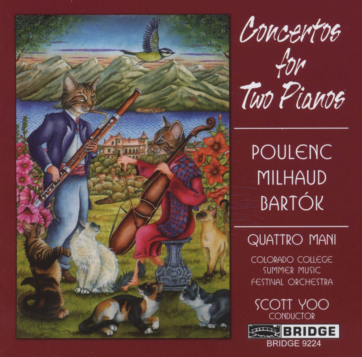 Cover: Concertos for Two Pianos