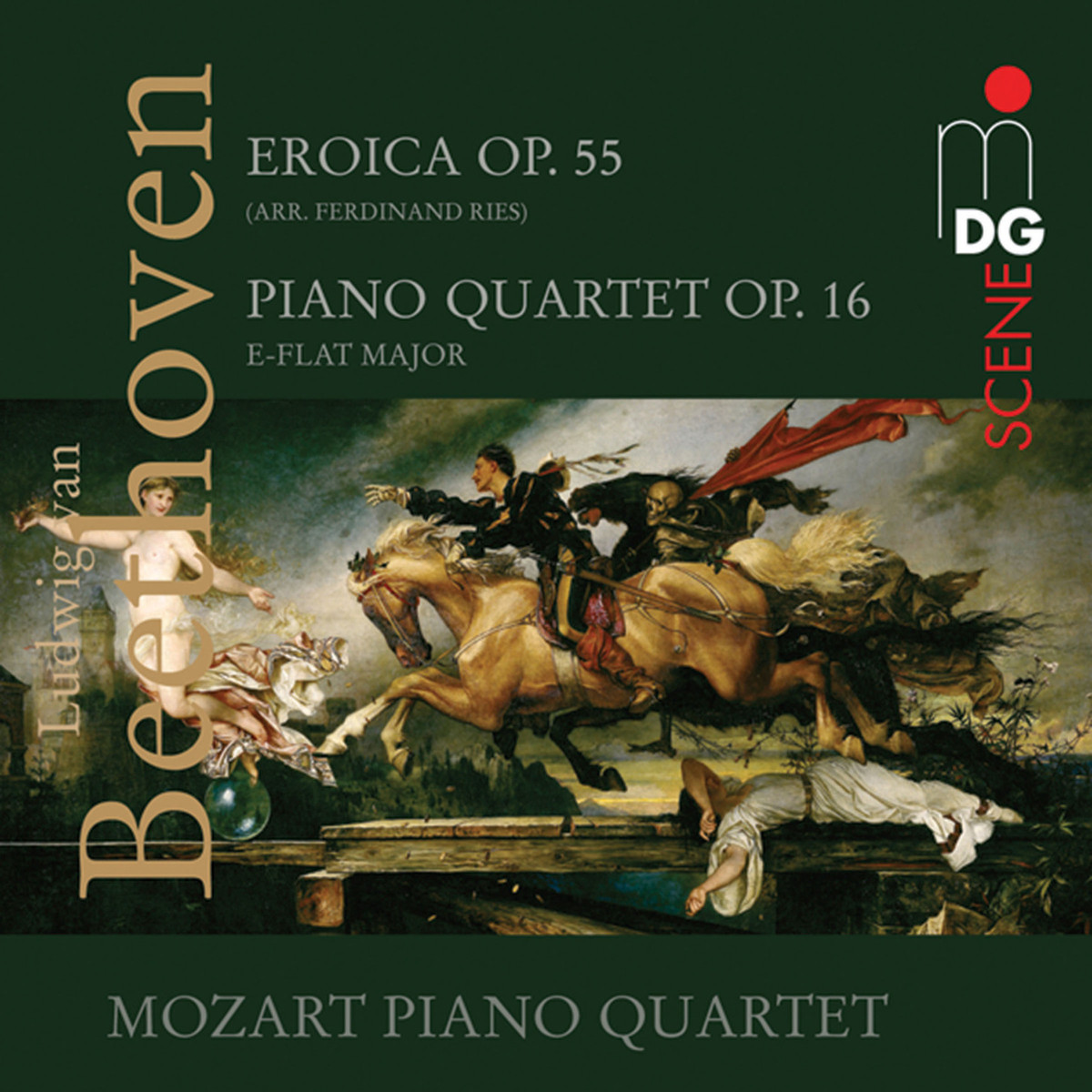 Cover: Eroica op. 55 (arr. Klavierquartett von F. Ries)