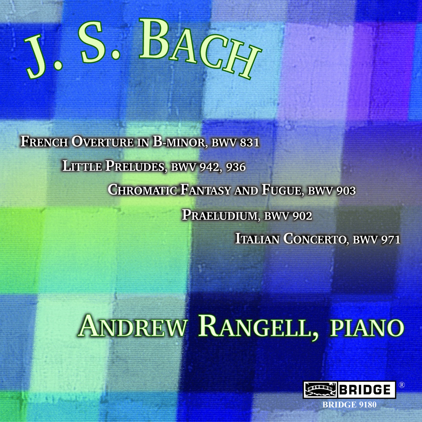 Cover: French overture/Little Preludes/Chromatic Fantasy