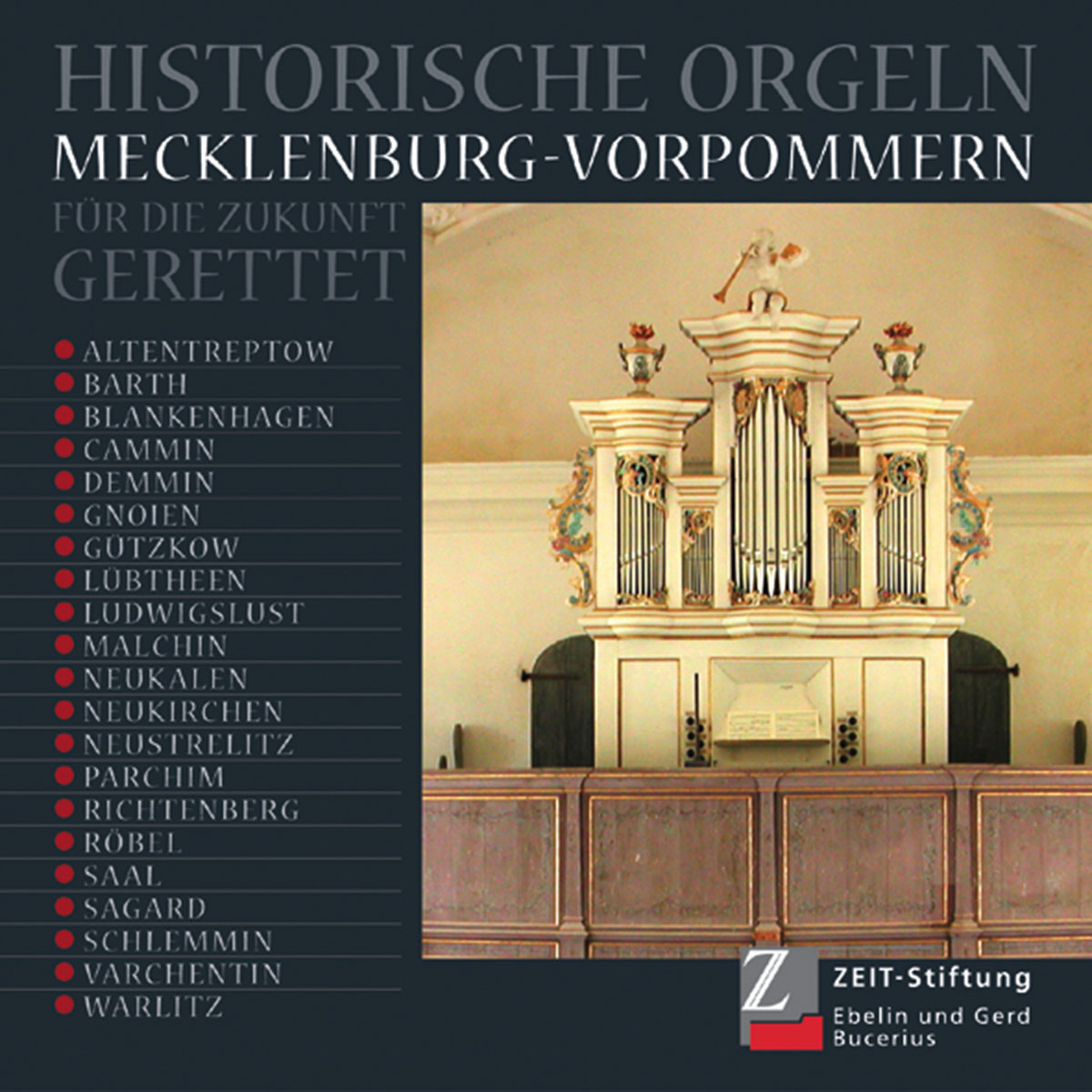 Cover: Historische Orgeln Mecklenburg Vorpommern