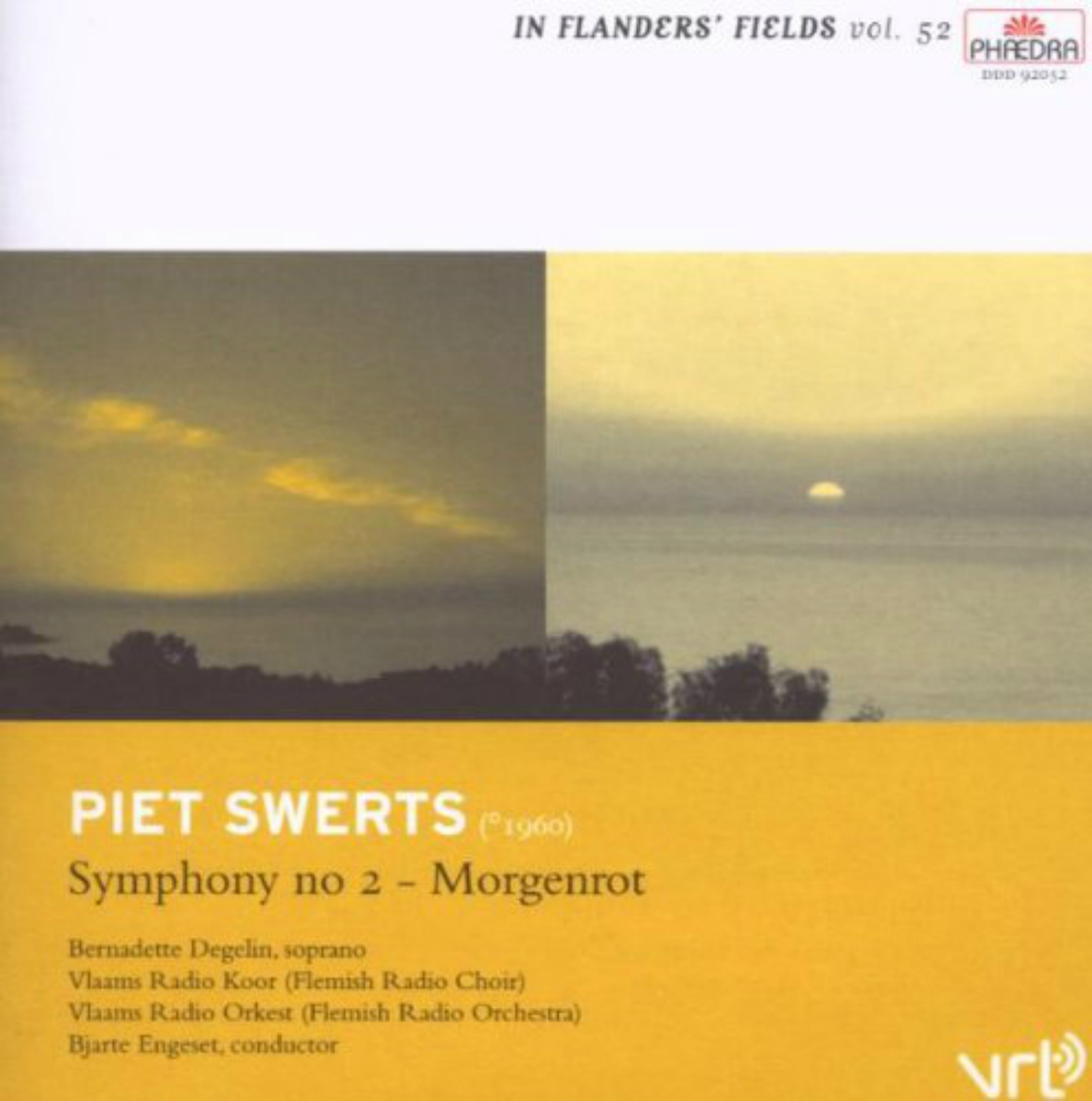 Cover: In Flanders' Fields Vol. 52 - Piet Swerts - Symphony No. 2 - Morgenrot