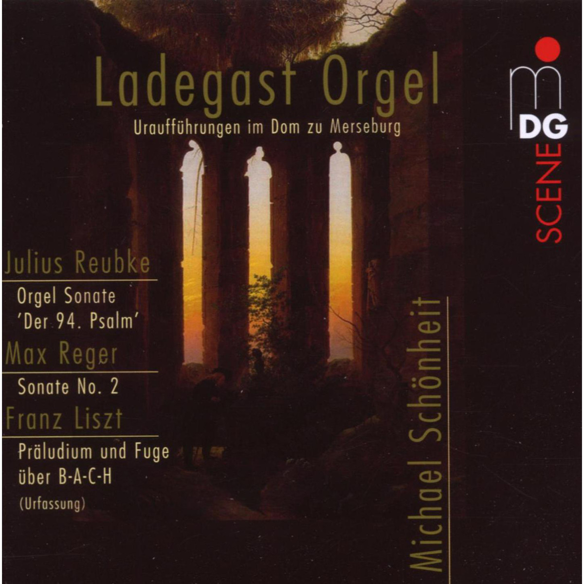 Cover: Ladegast orgel (Urauffürungen im Dom zu Merseburg)
