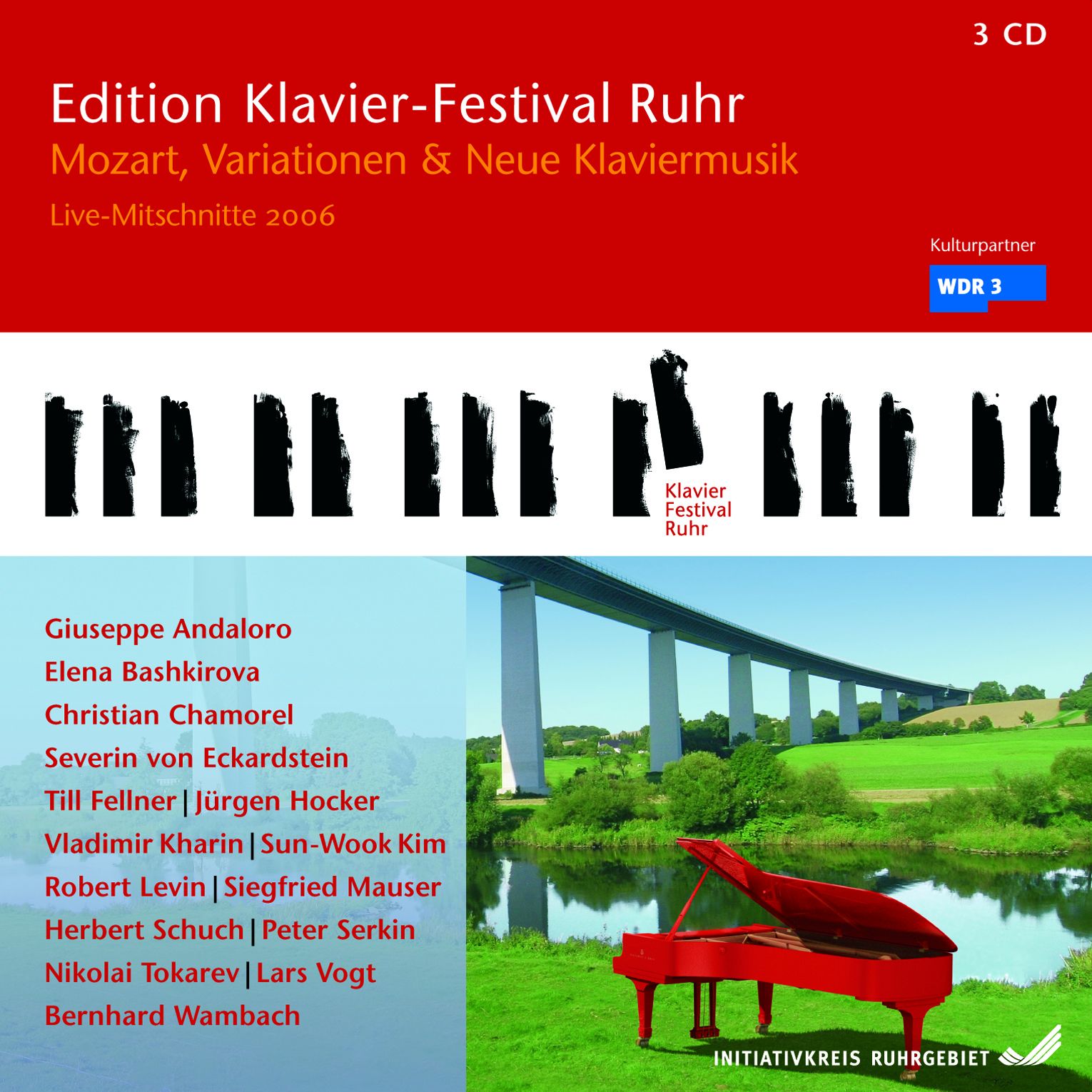 Cover: Mozart, Variations & New Piano Music (Edition Ruhr Piano Festival Vol. 14)