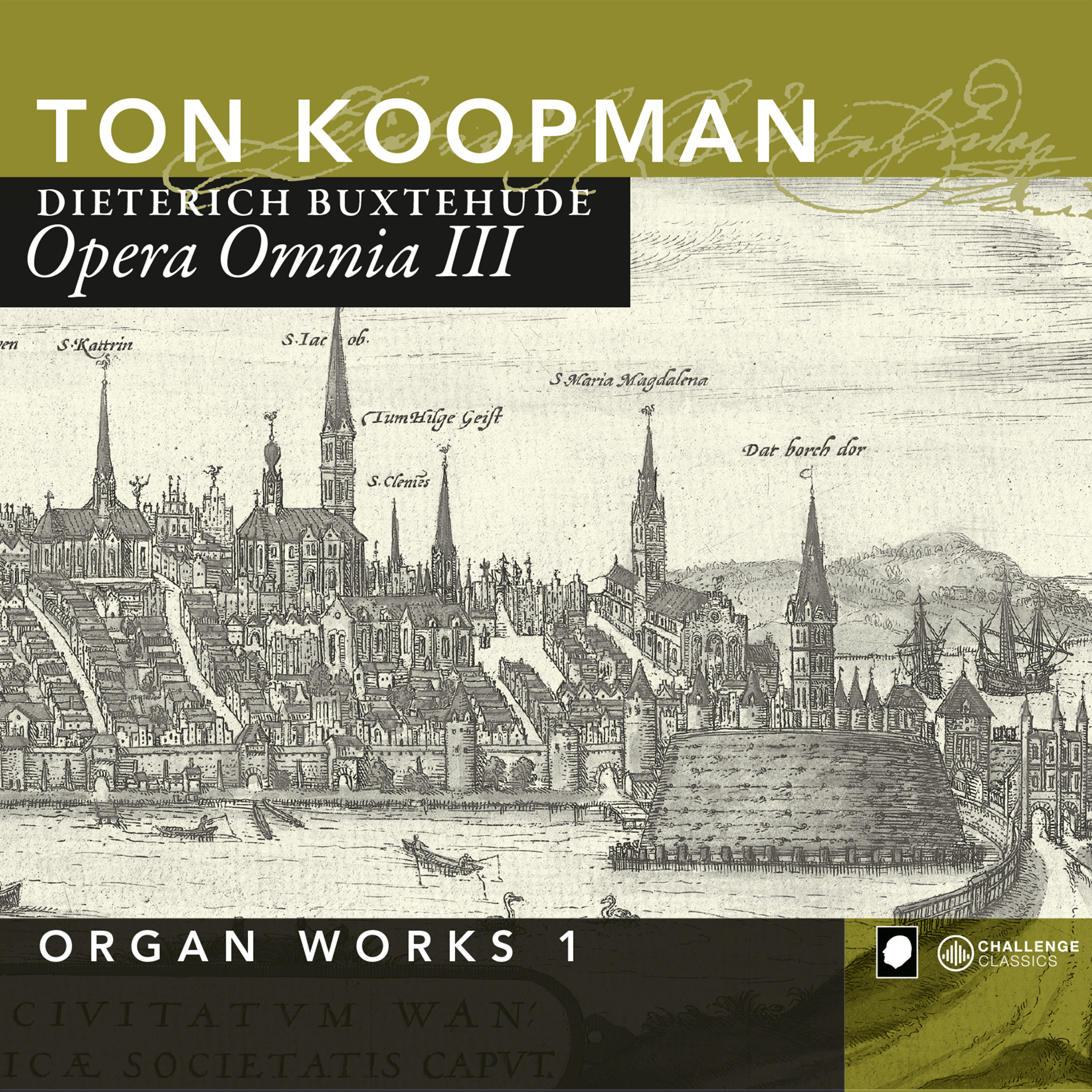 Cover: Opera Omnia III, Organ Works I