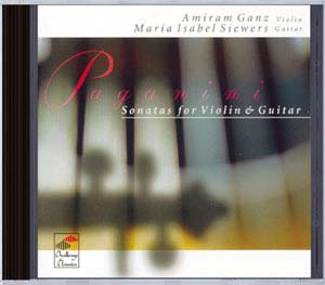 Cover: Paganini Sonatas