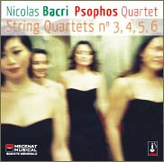 Cover: Quatuors n°3, 4, 5 & 6