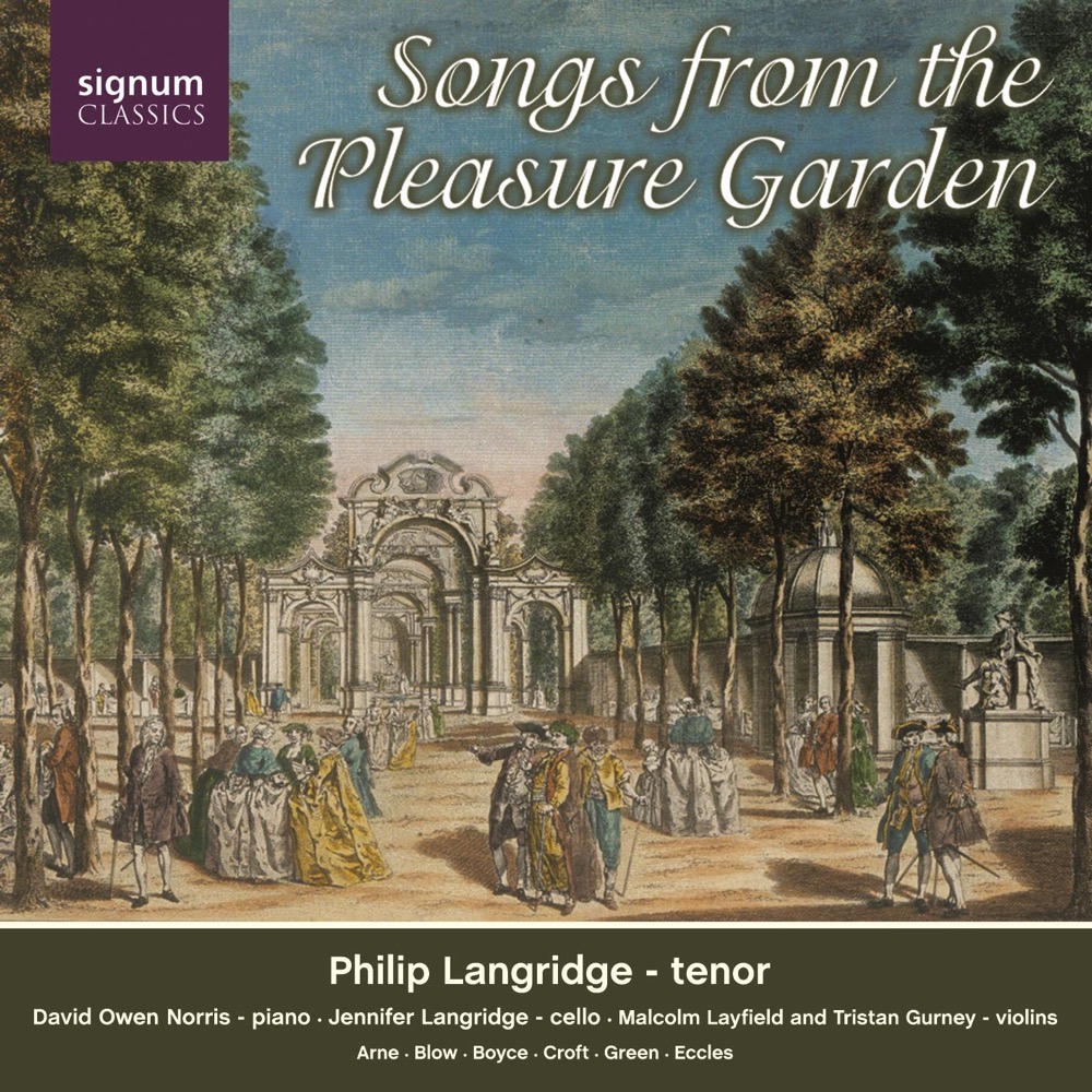 Cover: Songs from the Pleasure Garden
