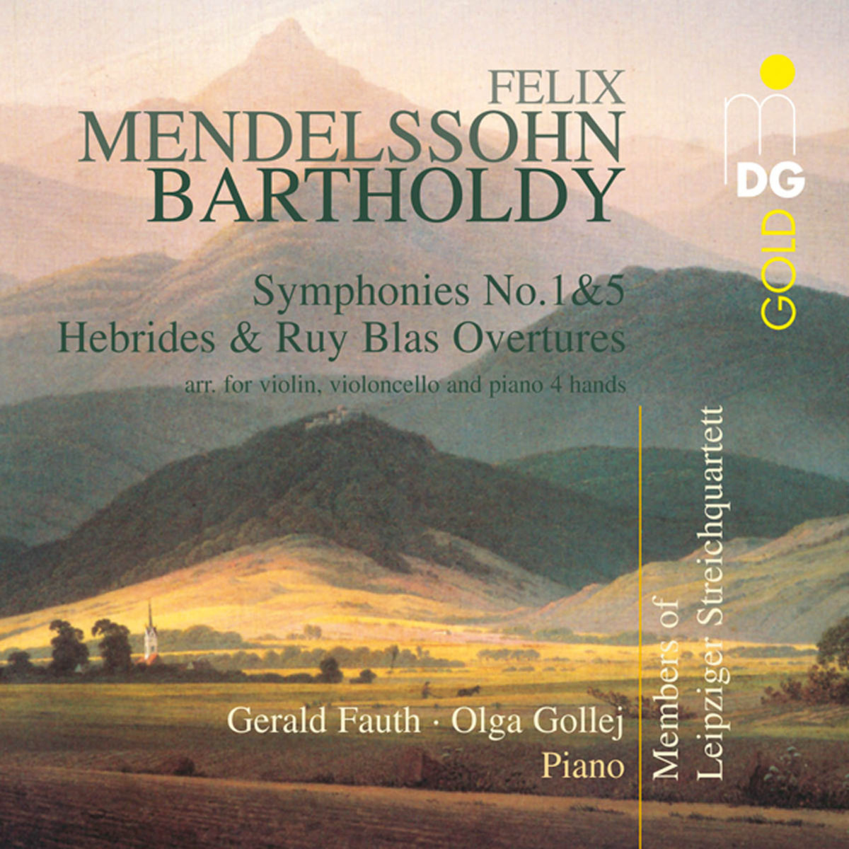 Cover: Symphonies Nos.1 & 5/Hebrides & Ruy Blas Ouverture